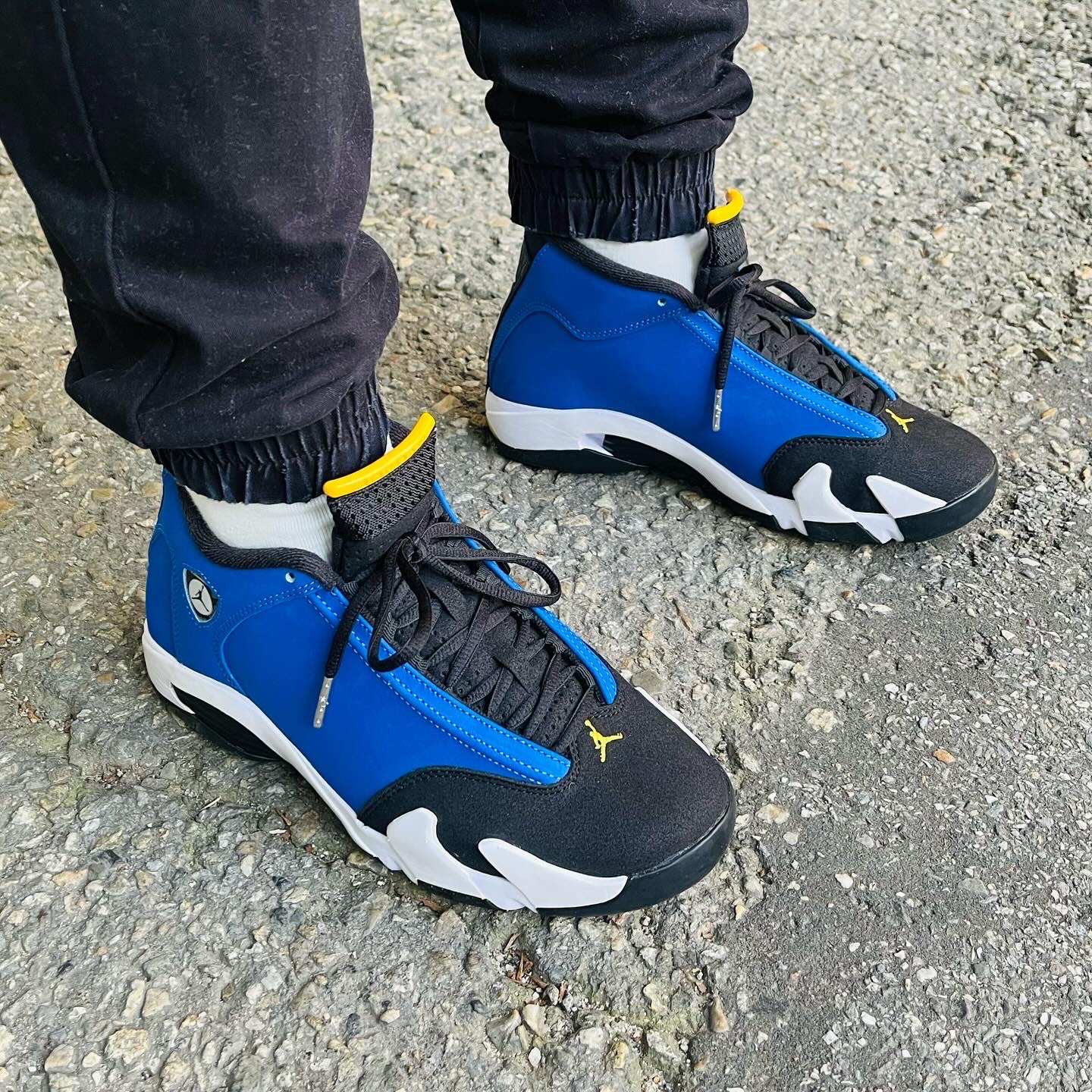 Jordan 14 Retro Laney 착용 스타일 - 1
