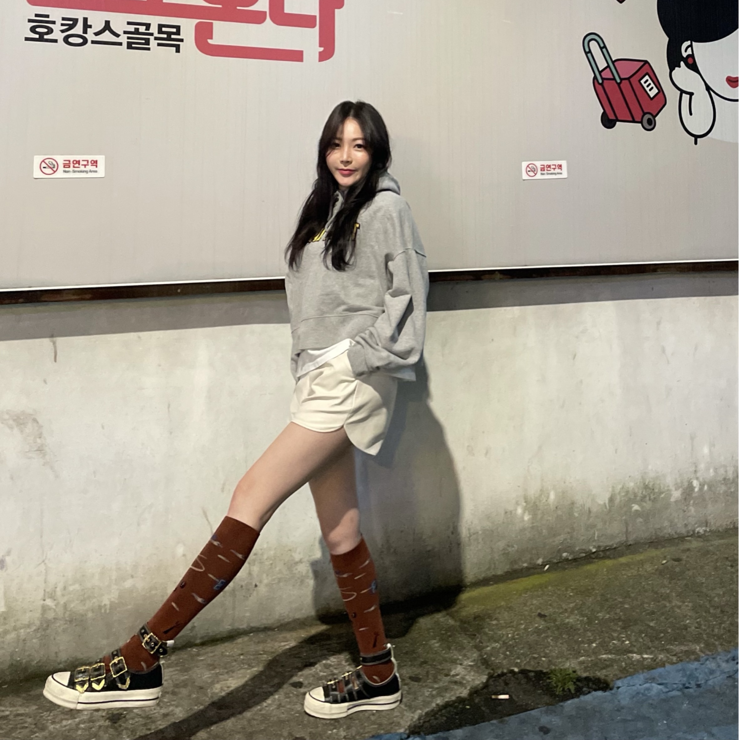 Converse x Ader Error Chuck 70 High White 착용 스타일