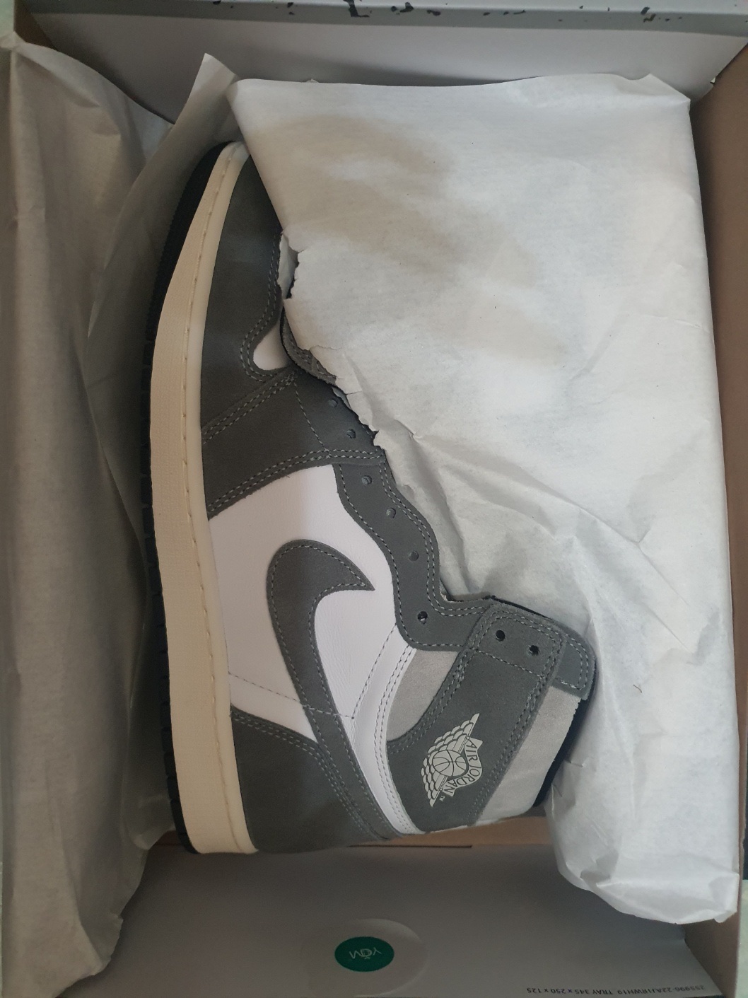 Jordan 1 Retro High OG Black and Smoke Grey 착용 스타일