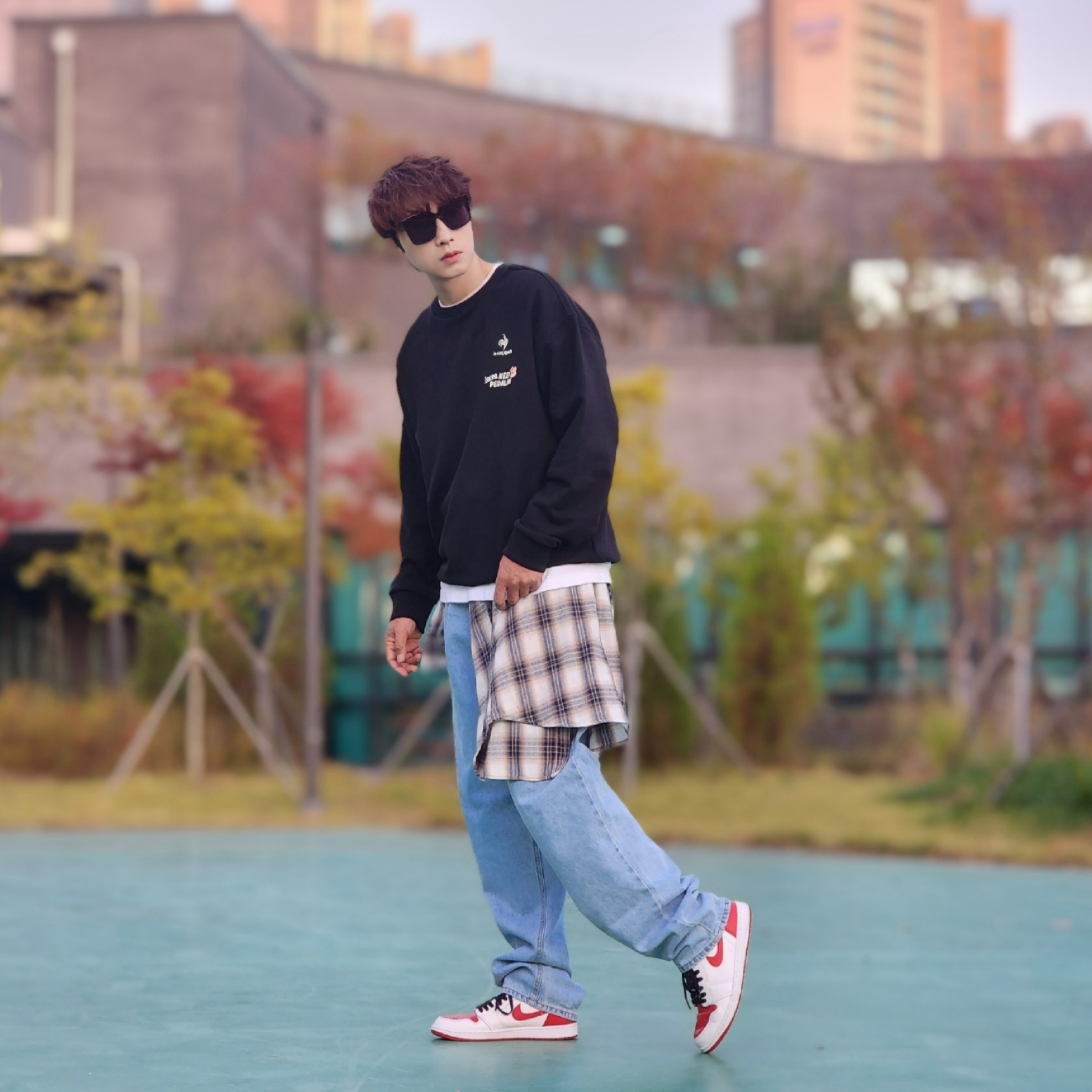 Jordan 1 Retro High OG Heritage, (GS) Jordan 1 Retro High OG Heritage 착용 스타일 - 6