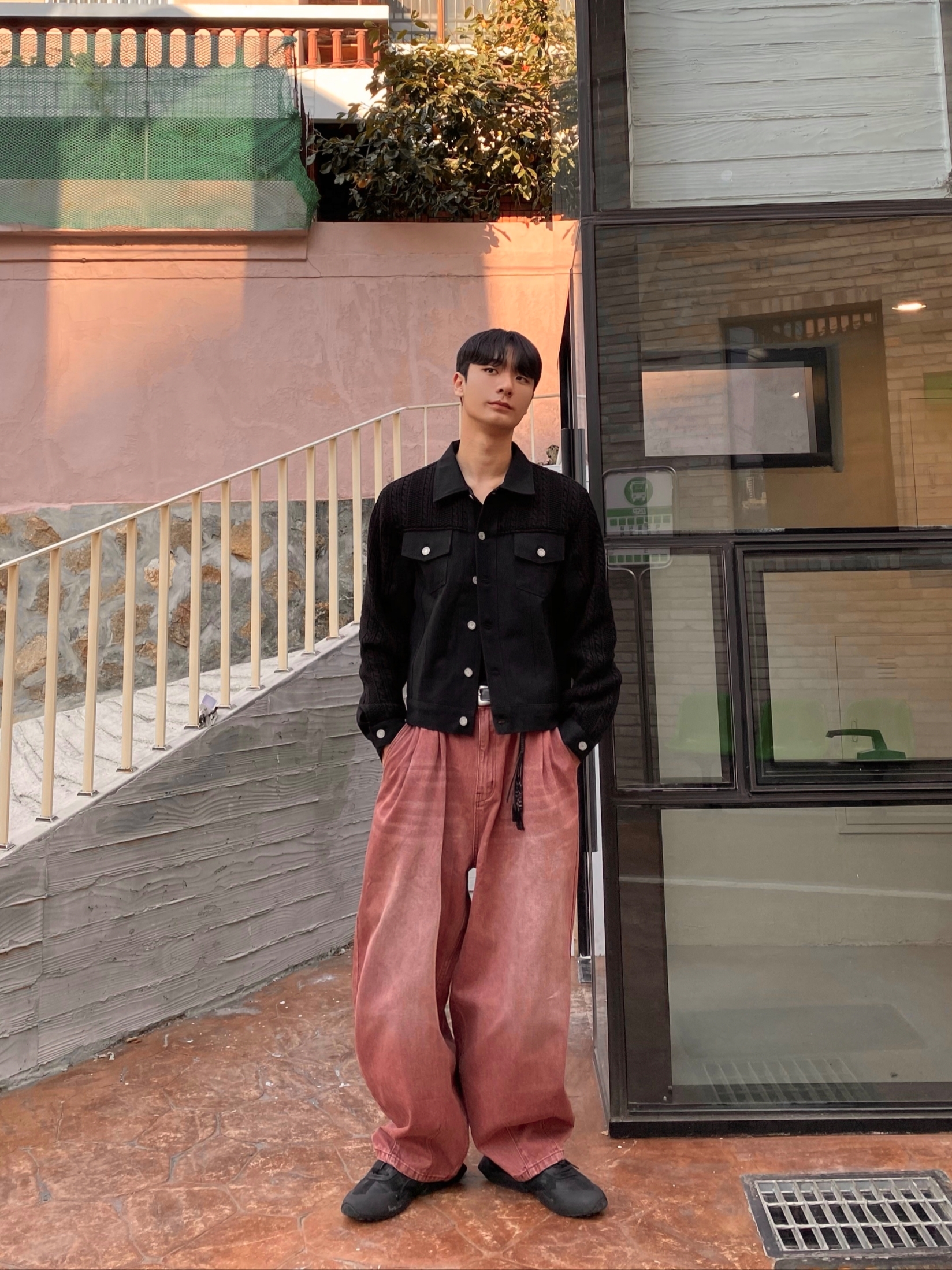 Puma Vaderon Black 착용 스타일 - 4