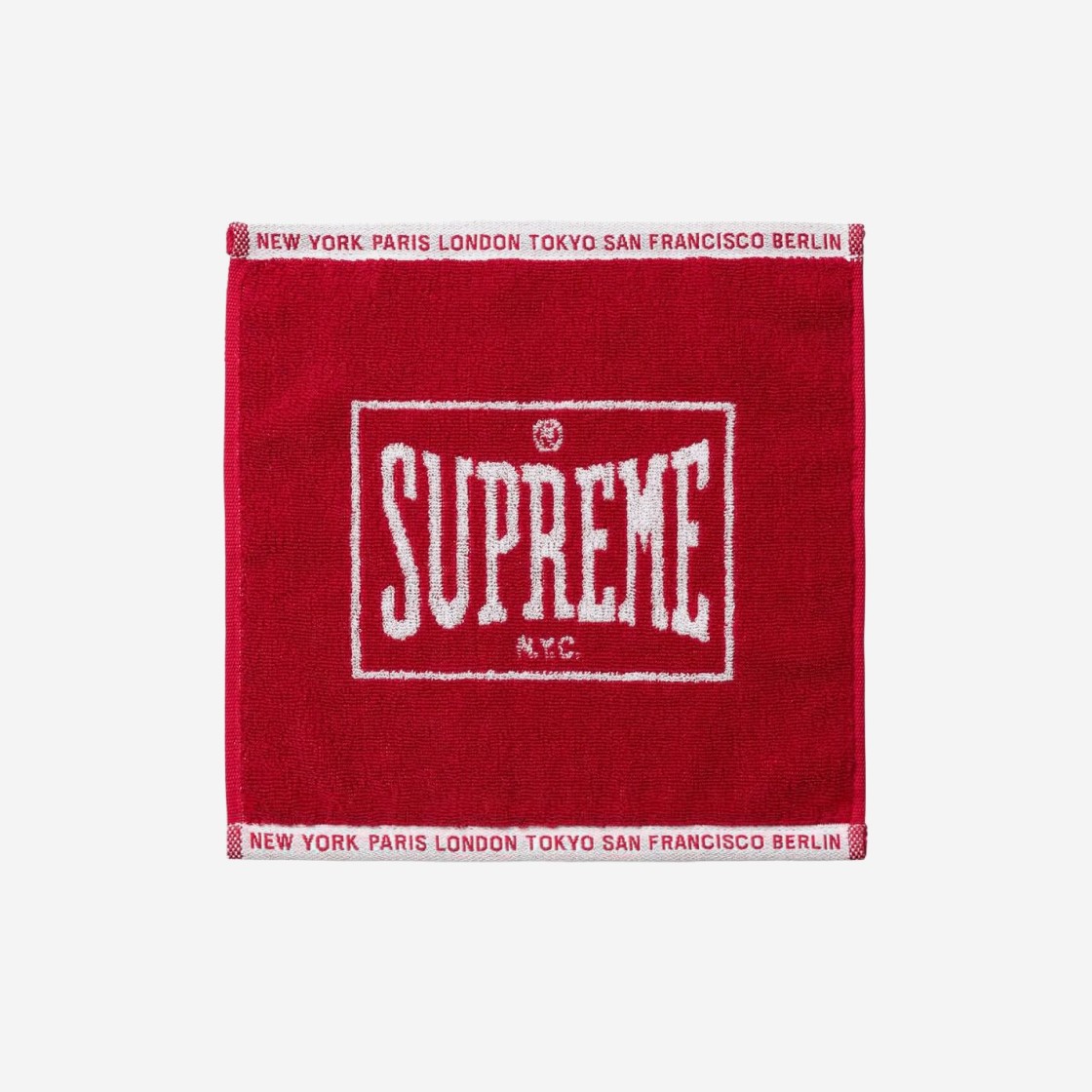 Supreme Square Mini Towels Multicolor (Set of 2) - 23FW 상세 이미지 1