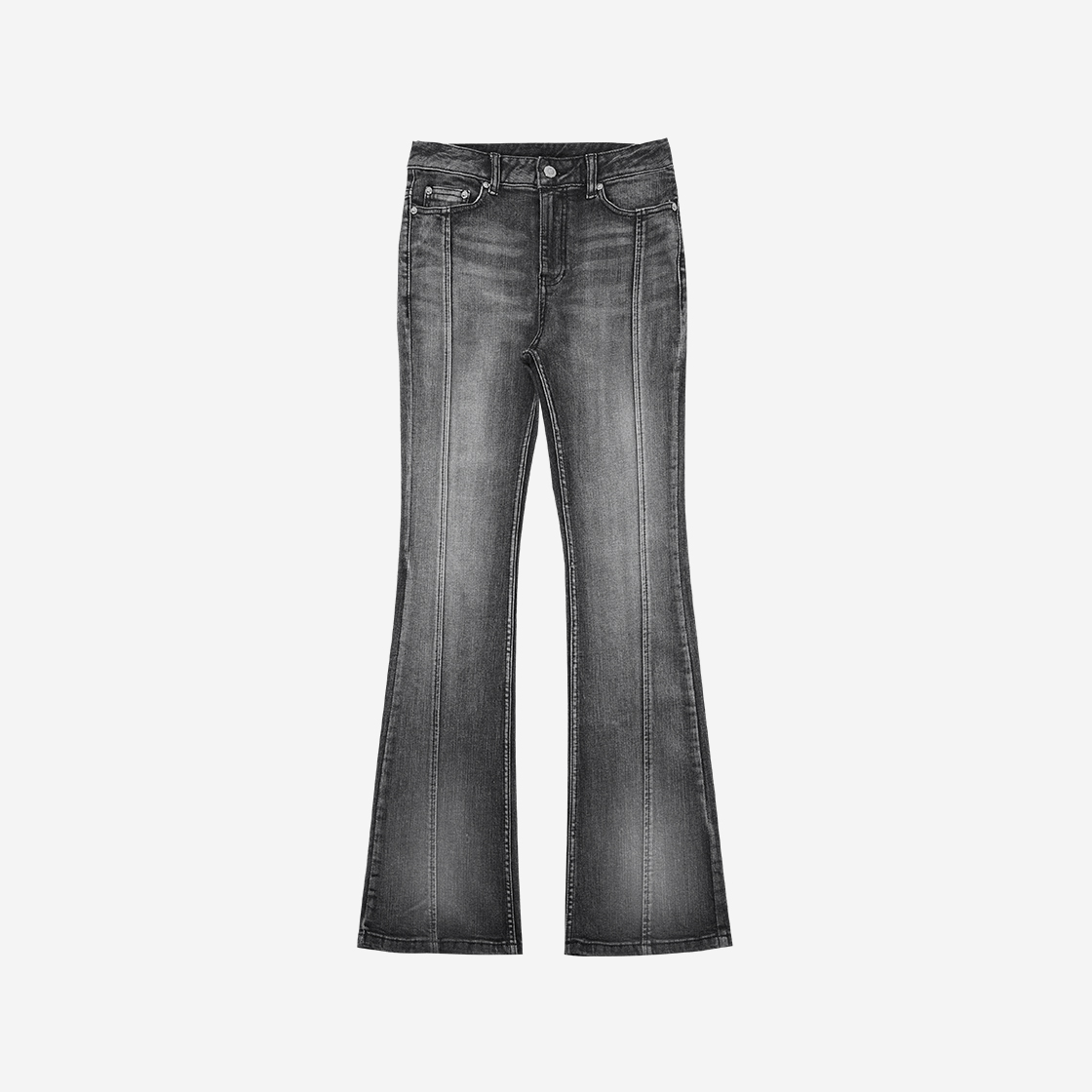 달링유어배드 우먼 로즈 부츠 컷 데님 블랙(Darling You're Bad Women Rose Boots Cut Denim Black)