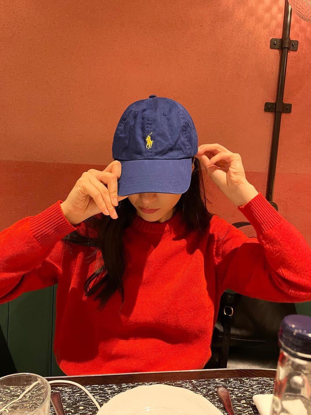 [30% 적립] Polo Ralph Lauren Cotton Chino Ball Cap Newport Navy, [30%적립] Polo Ralph Lauren Cotton Chino Ball Cap Polo Black 착용 스타일 - 2