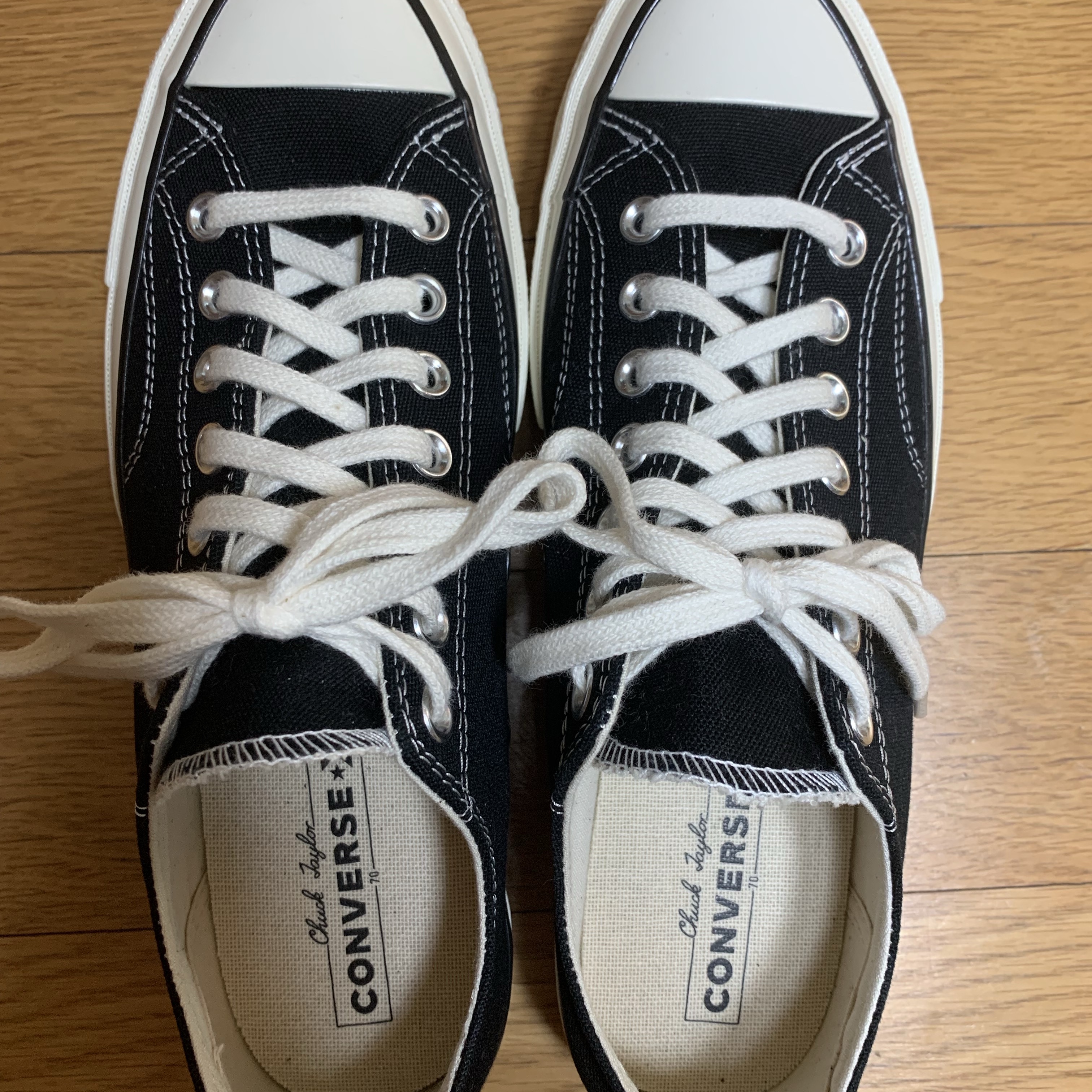 Converse Chuck 70 Ox Black - Standard 착용 스타일