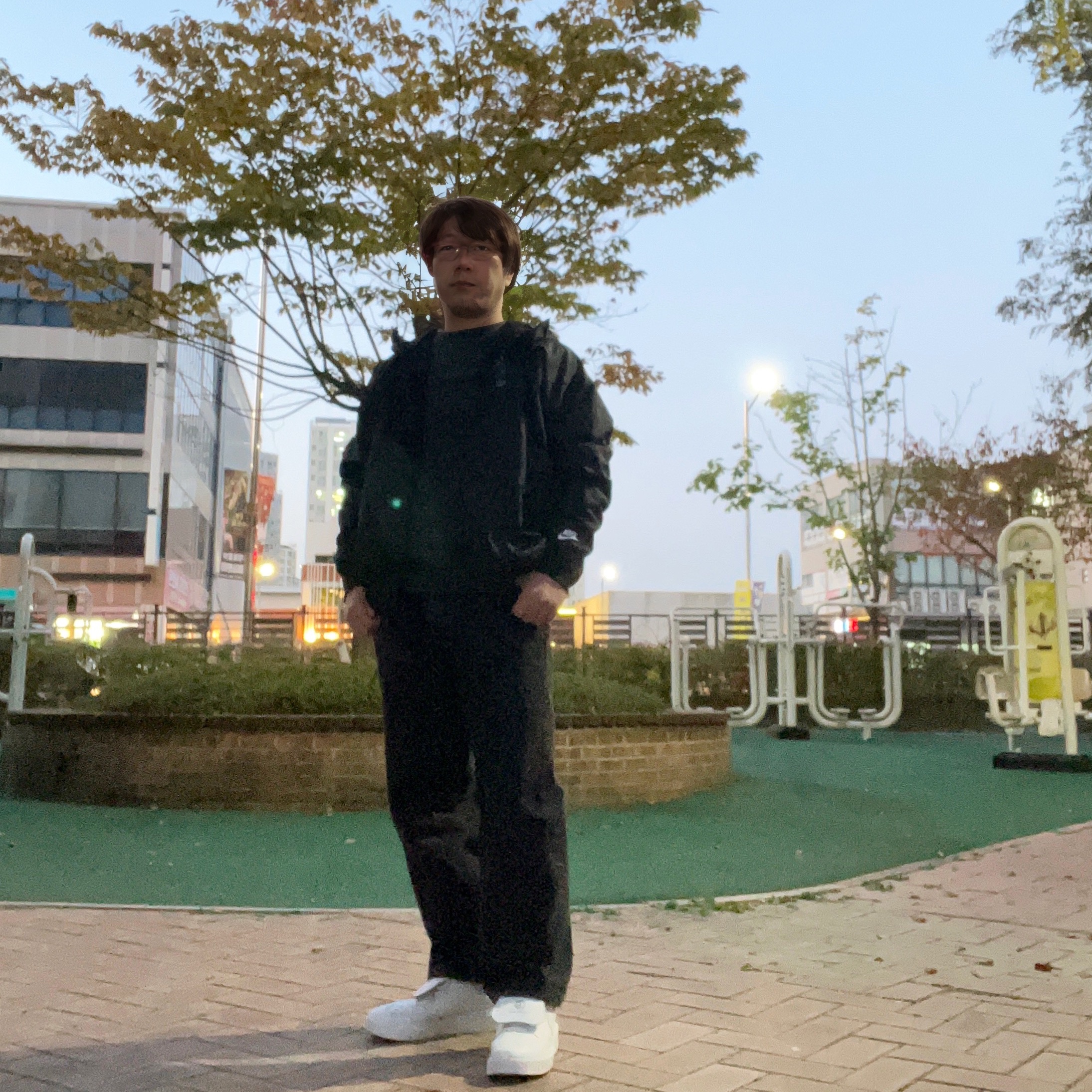 Nike x Peaceminusone Kwondo1 White 착용 스타일