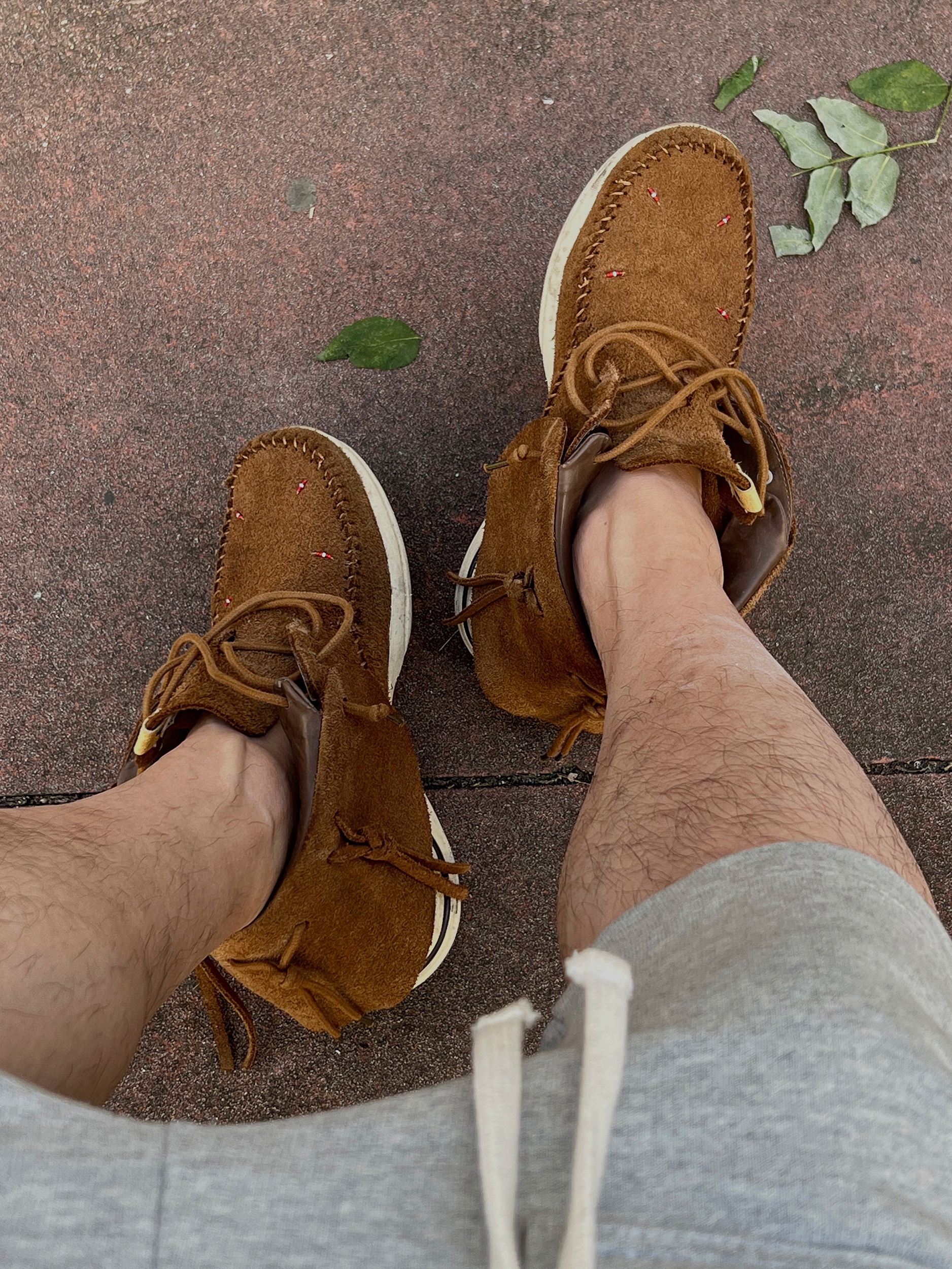 Visvim FBT Lhamo Folk Light Brown - 23SS 착용 스타일