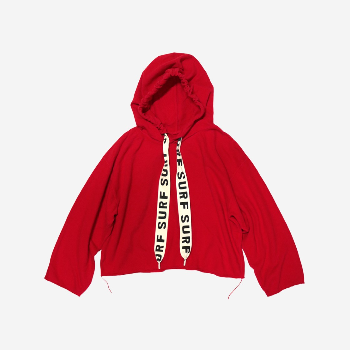 Kapital Fleece Catfish Surf Hood Sweatshirt Red 상세 이미지 1