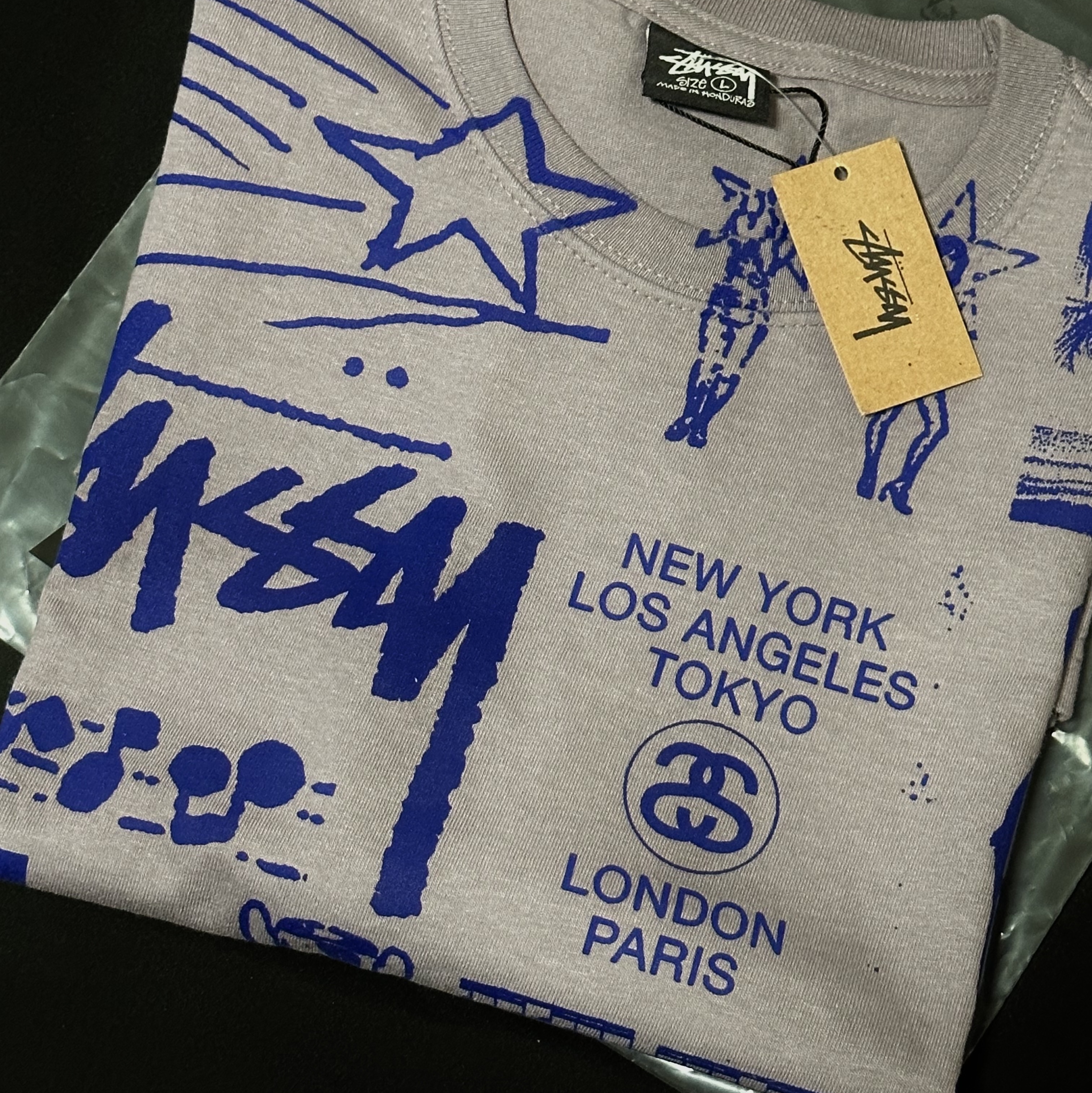 Stussy Sara T-Shirt Mauve 착용 스타일