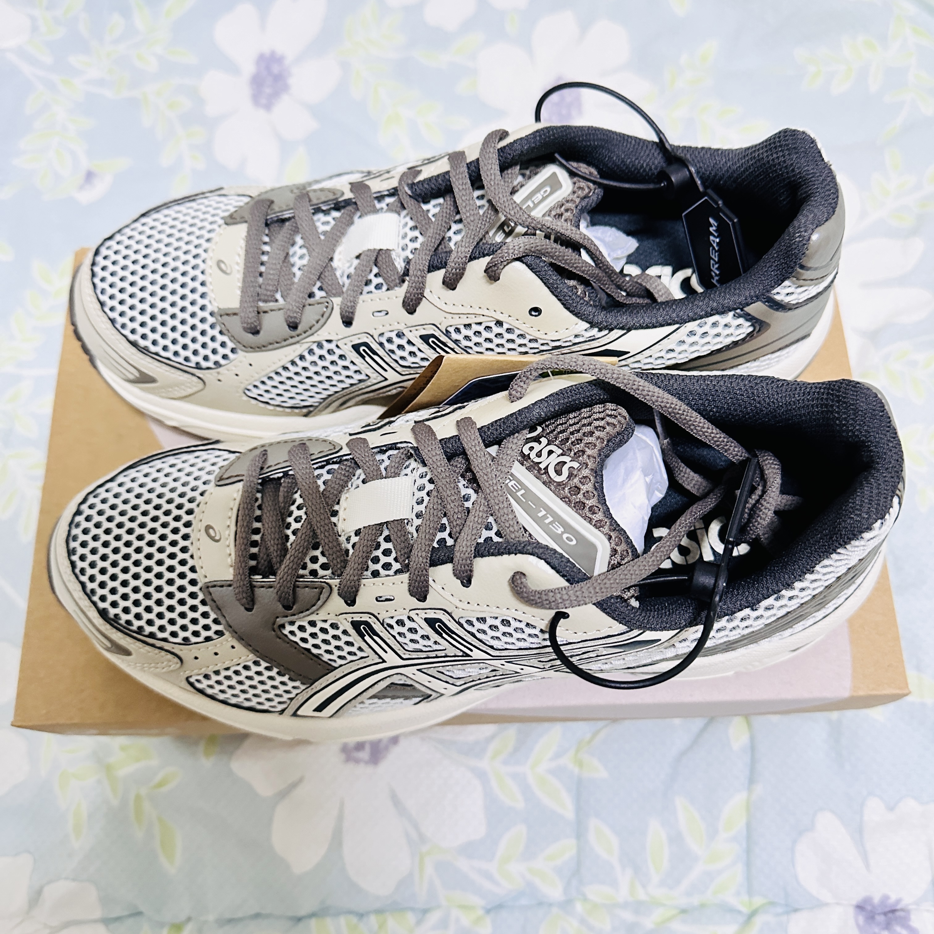 Asics Gel-1130 Birch Dark Taupe - Korea Exclusive 착용 스타일 - 2