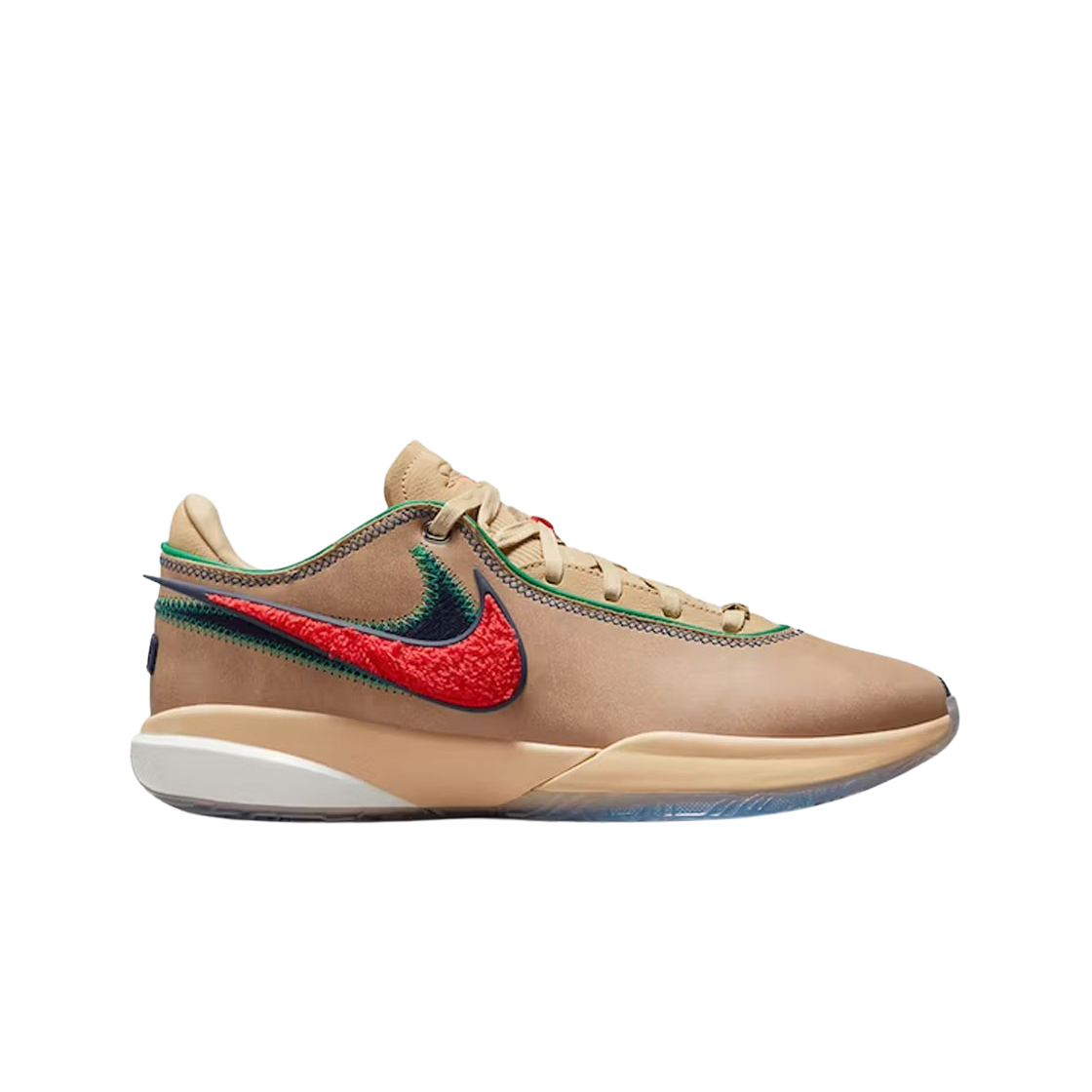 DV9090-200 Nike LeBron XX Sesame Light Crimson