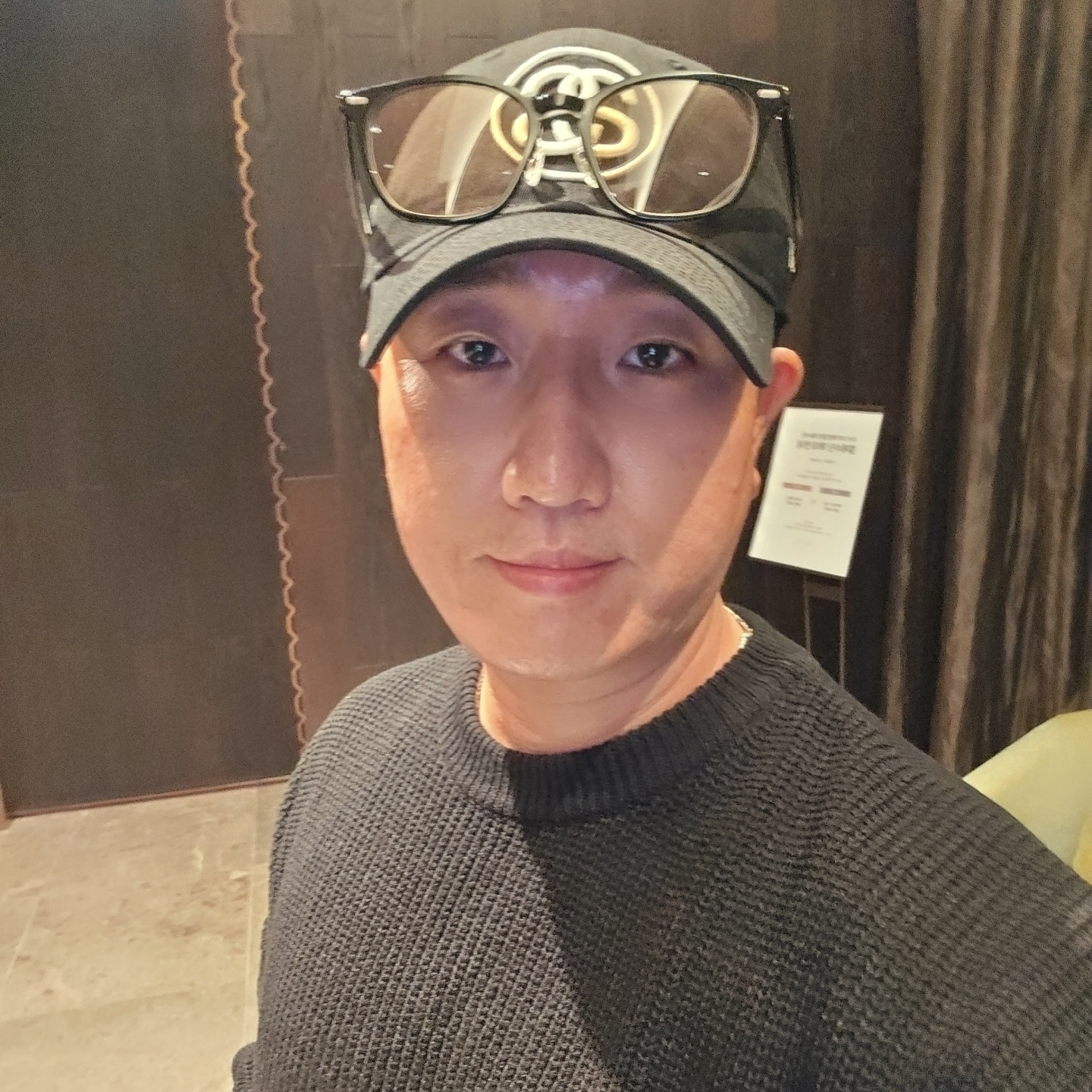 Stussy SS Link 9Twenty Cap Black 착용 스타일