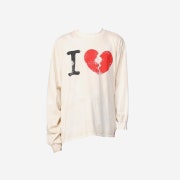 Magliano I Suffer Twisted T-Shirt Oyster White