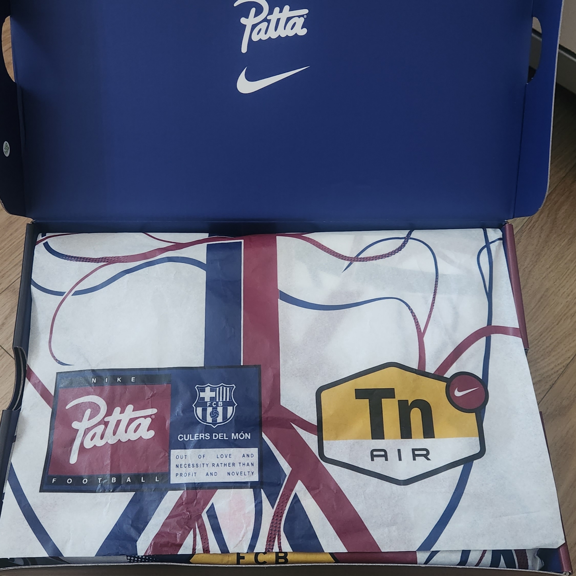 Nike x Patta x FC Barcelona Air Max Plus Culers del Món 착용 스타일 - 2