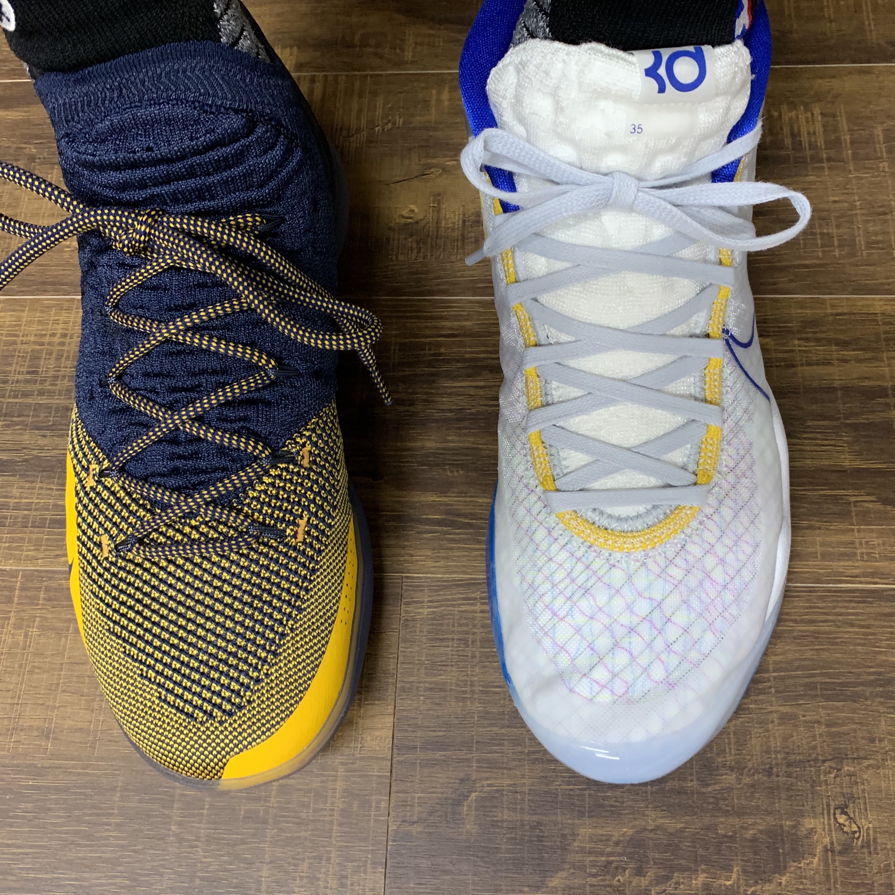Nike Zoom KD 12 EP Warriors Home 착용 스타일 - 2