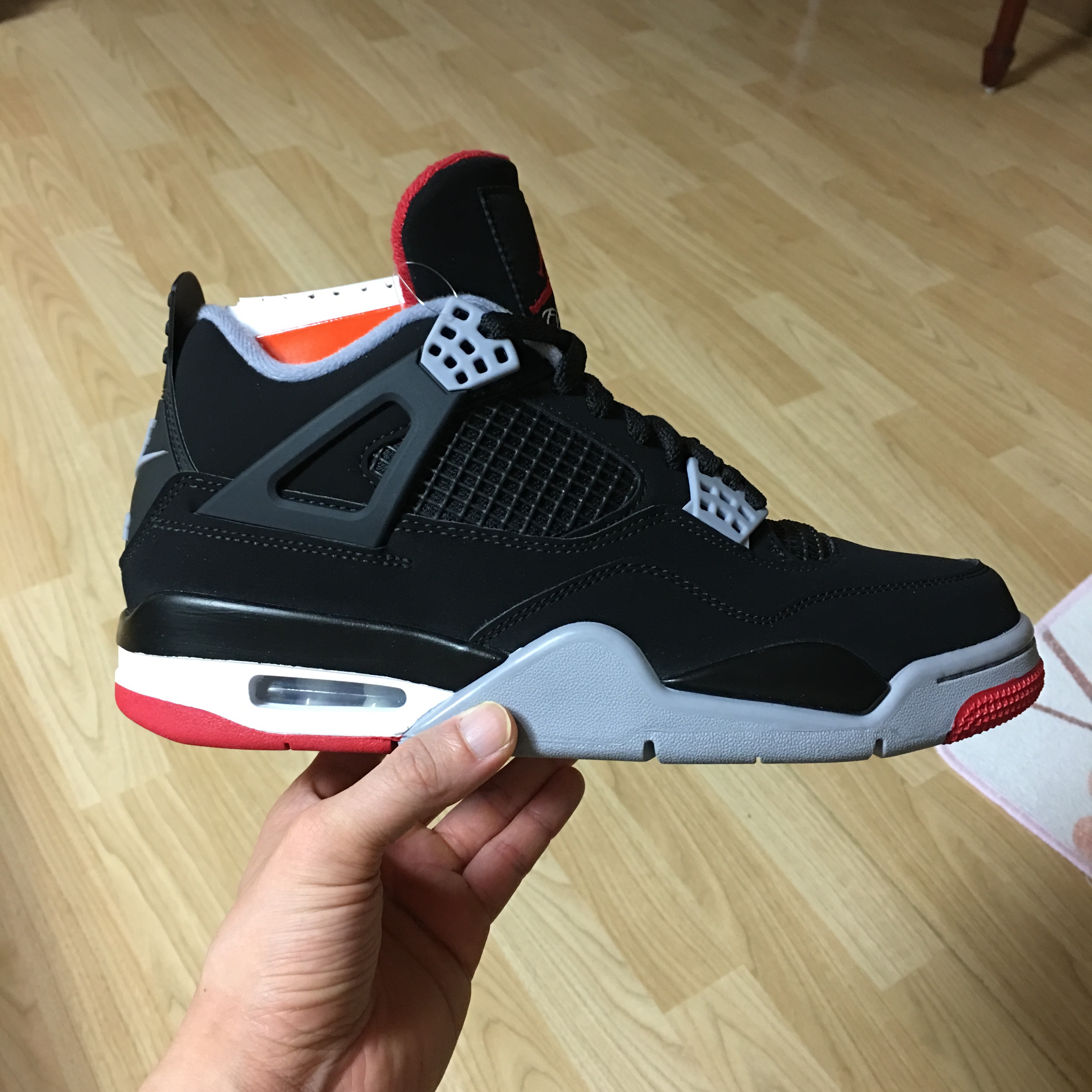 Jordan 4 Retro Bred 2019 착용 스타일