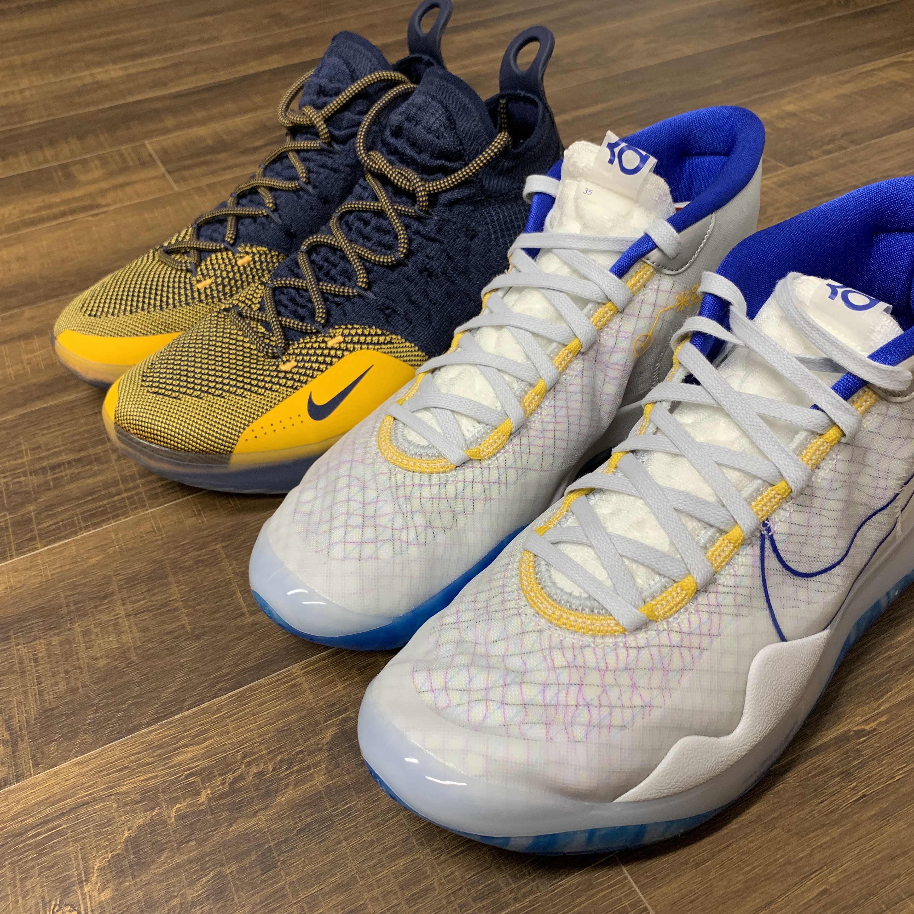 Nike Zoom KD 12 EP Warriors Home 착용 스타일 - 3