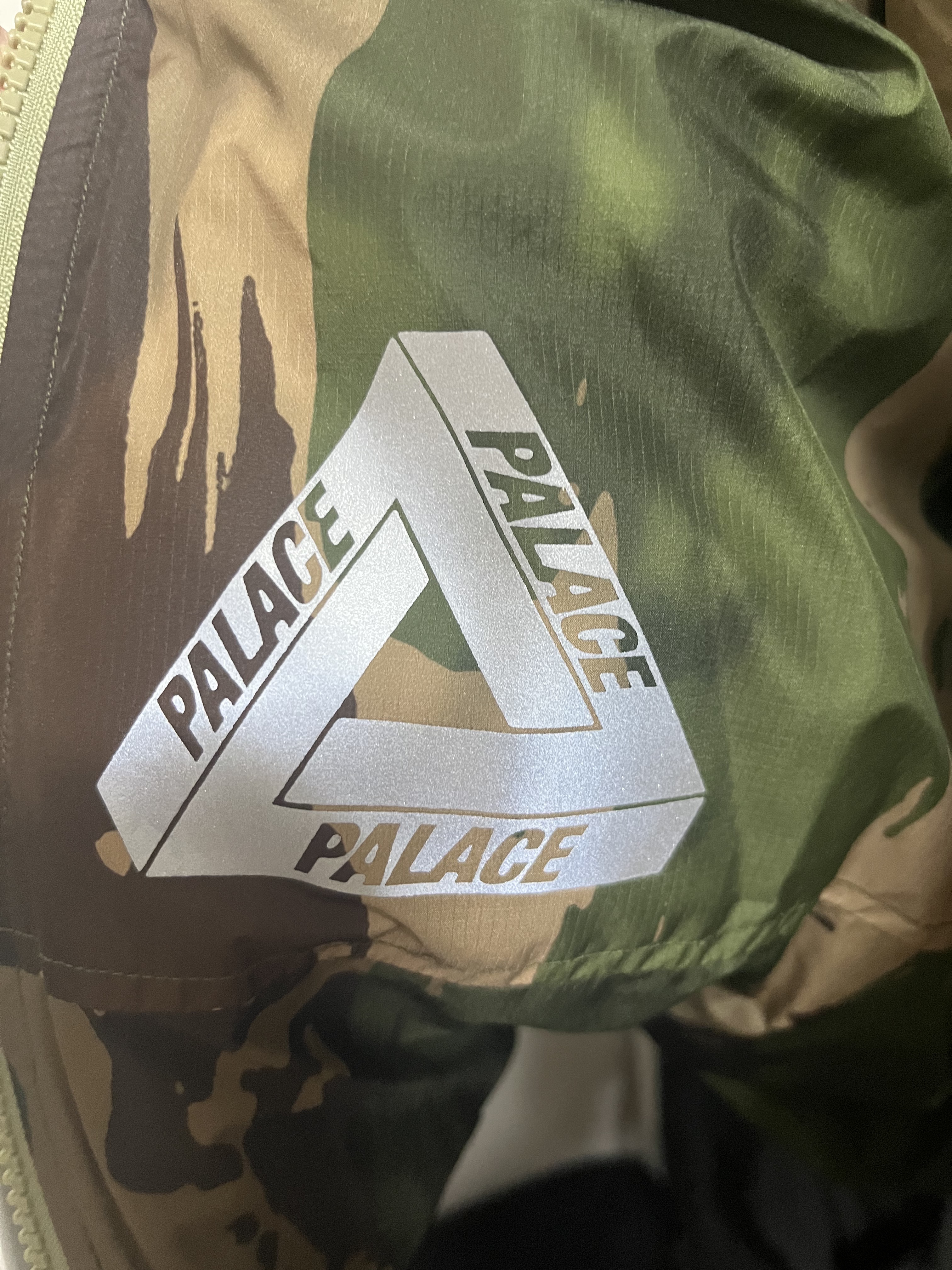 Palace Gore-Tex Infinium Loft Jacket Camo - 22FW 착용 스타일 - 1
