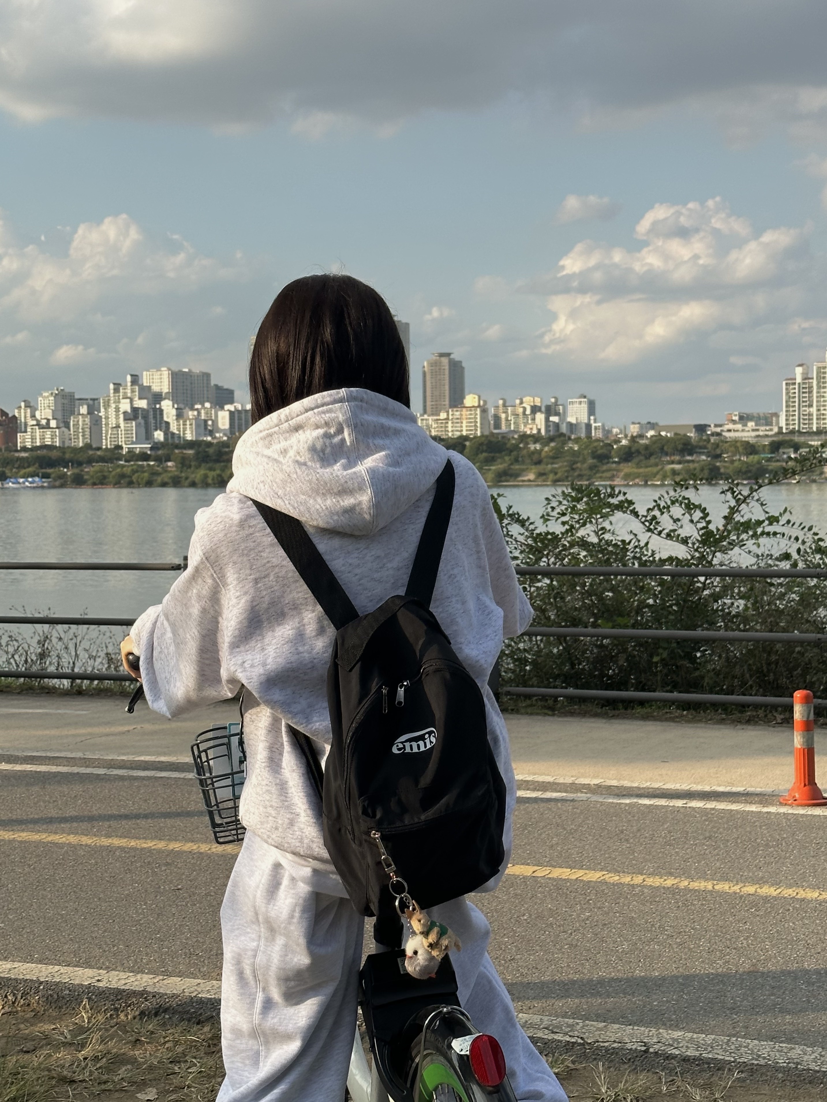 Emis New Logo Mini Backpack Black, Adidas Gazelle Collegiate Burgundy 착용 스타일 - 2