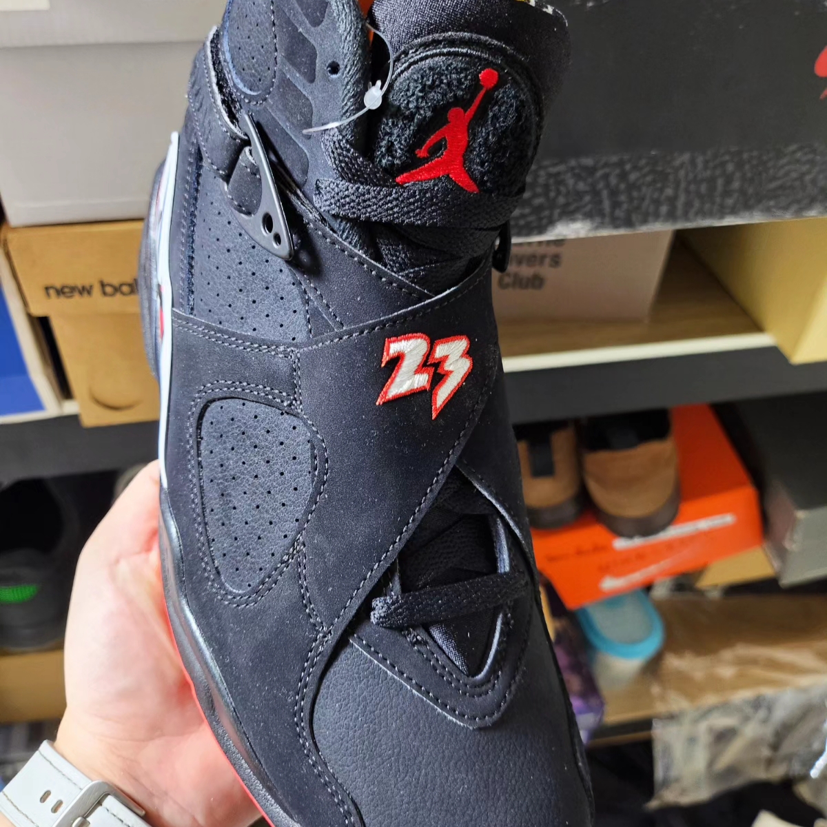 Jordan 8 Retro Playoffs 2023 착용 스타일 - 1