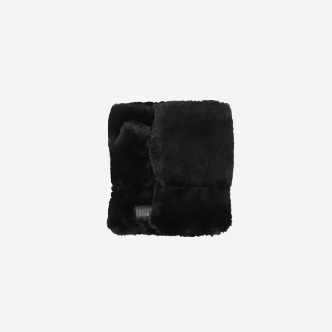 (W) UGG Faux Fur Fingerless Glove Black 상세 이미지 1