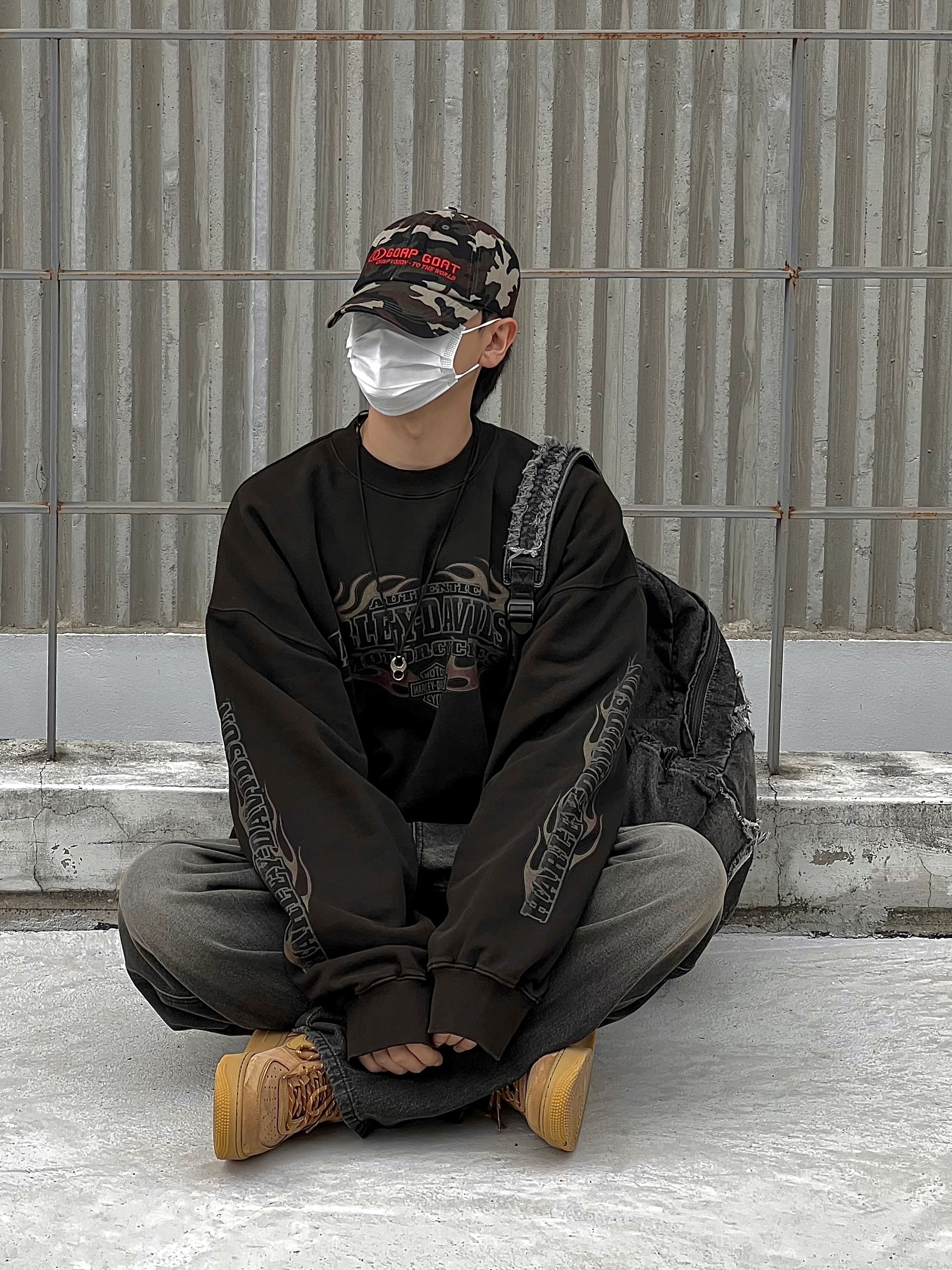 Nike Air Force 1 '07 WB Flax 착용 스타일 - 1
