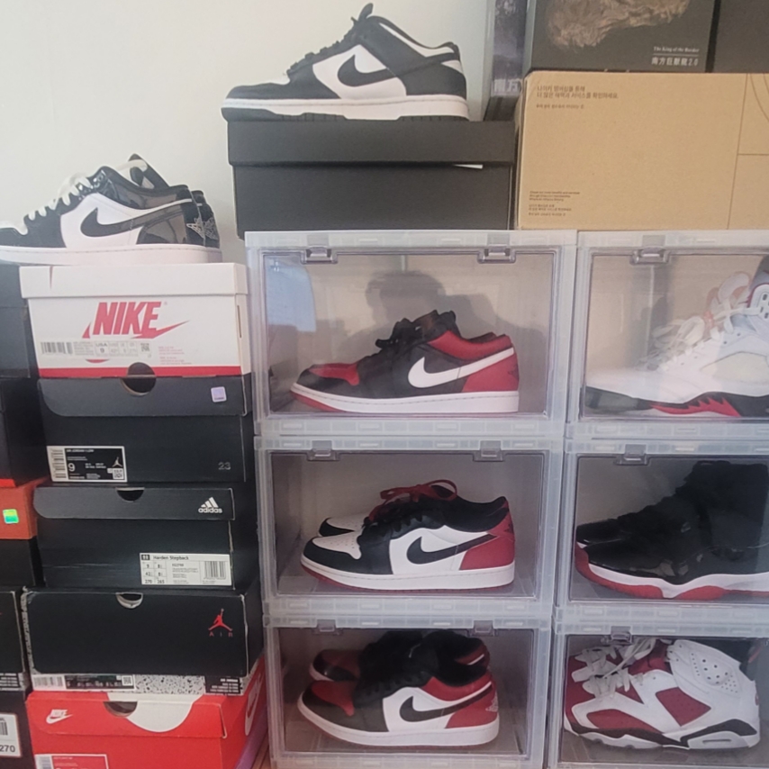 Jordan 1 Low Alternate Bred Toe 착용 스타일
