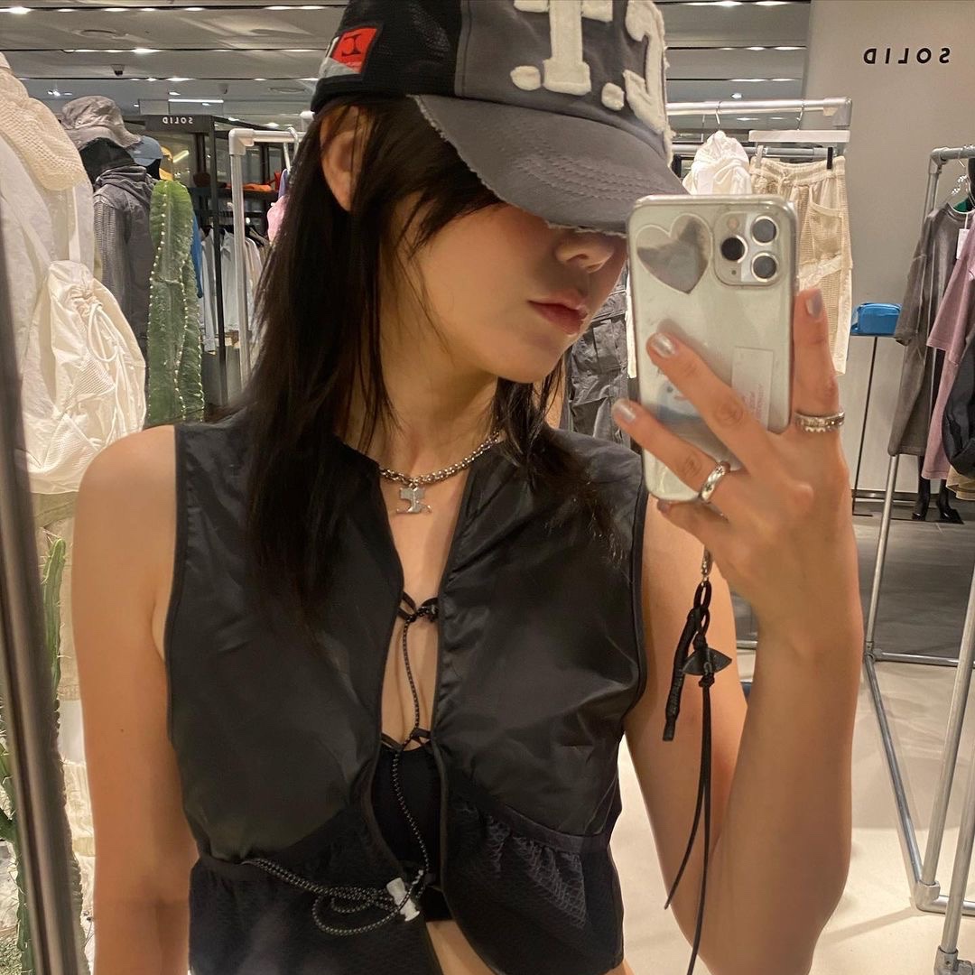 Icyto I.C.T. Trucker Cap Charcoal, Icyto I.C.T Trucker Cap Ivory Brown 착용 스타일 - 1