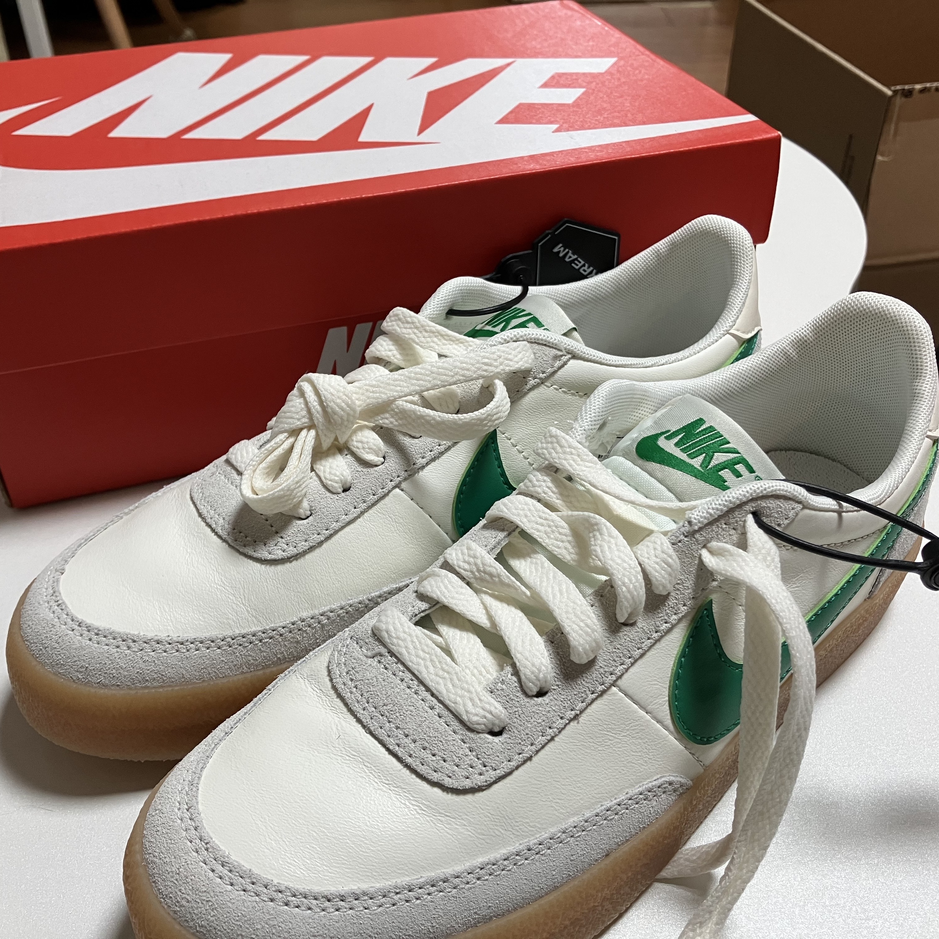 Nike x J.Crew Killshot 2 Lucid Green 착용 스타일 - 3