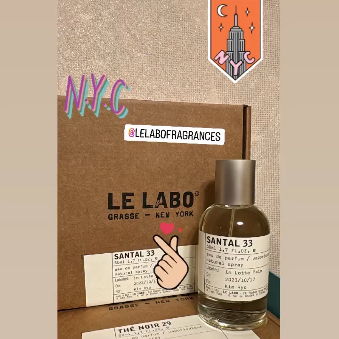 Le Labo Santal 33 Eau De Parfum 50ml 착용 스타일 - 2