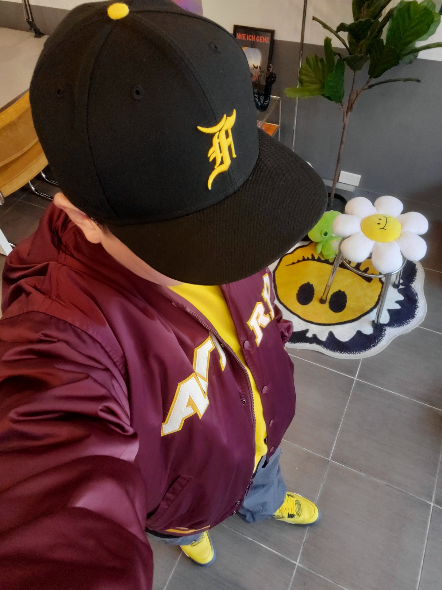 Jordan 4 Retro Tour Yellow 착용 스타일 - 2