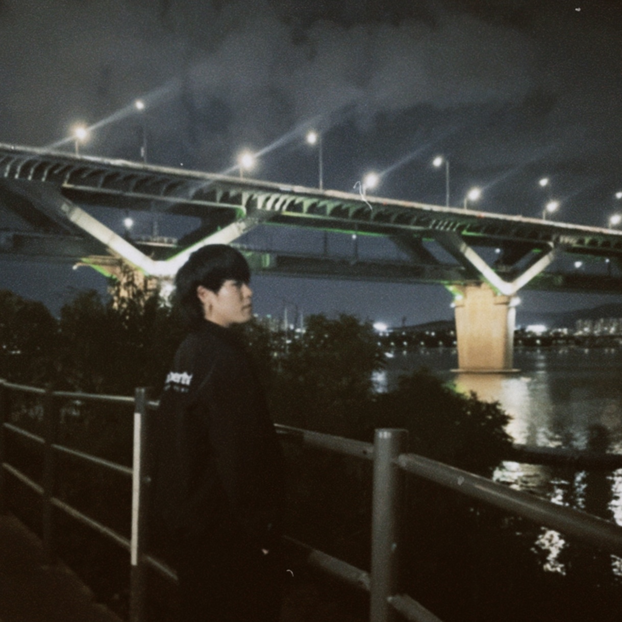 Thisisneverthat Intl. Team Jacket Black 착용 스타일