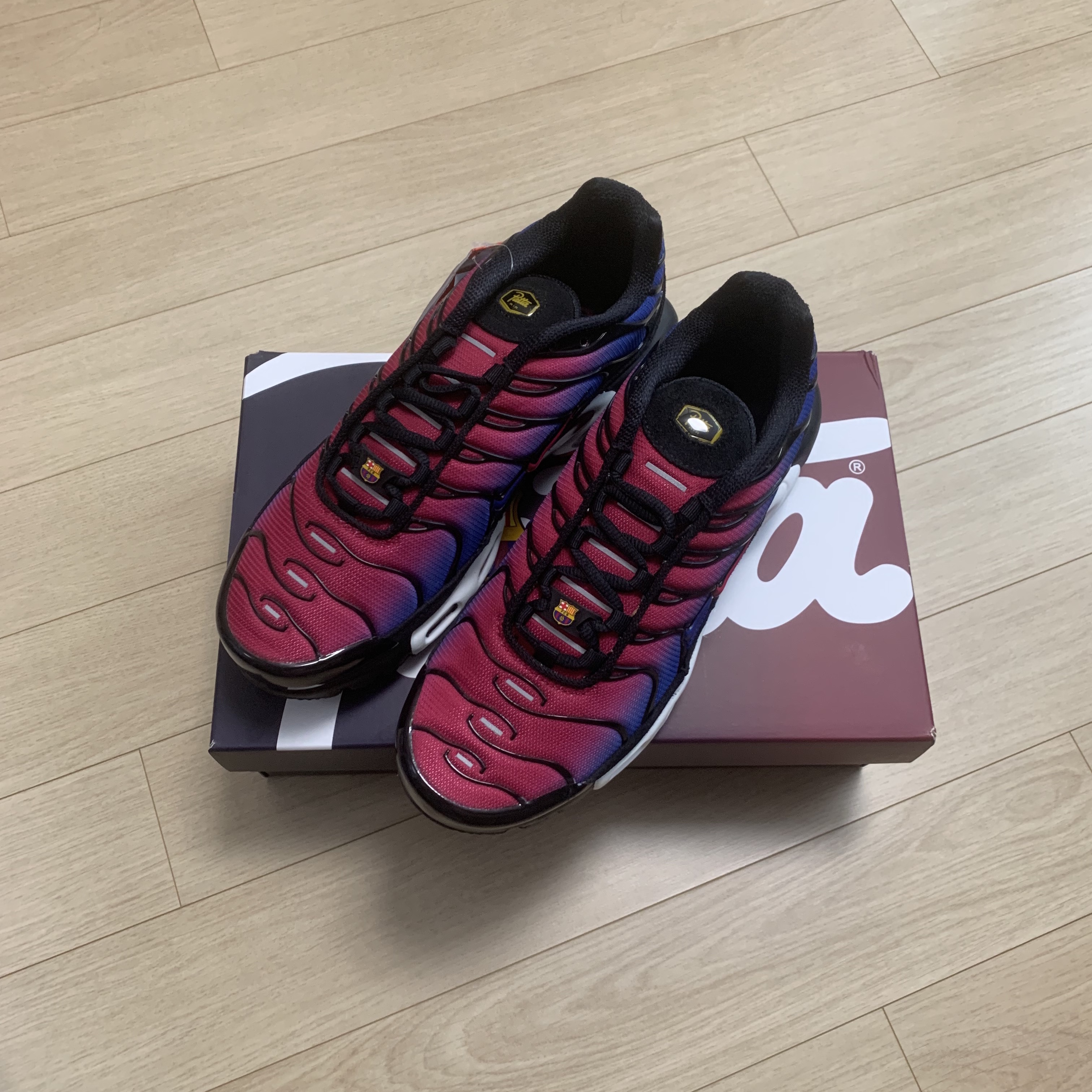 Nike x Patta x FC Barcelona Air Max Plus Culers del Món 착용 스타일 - 3