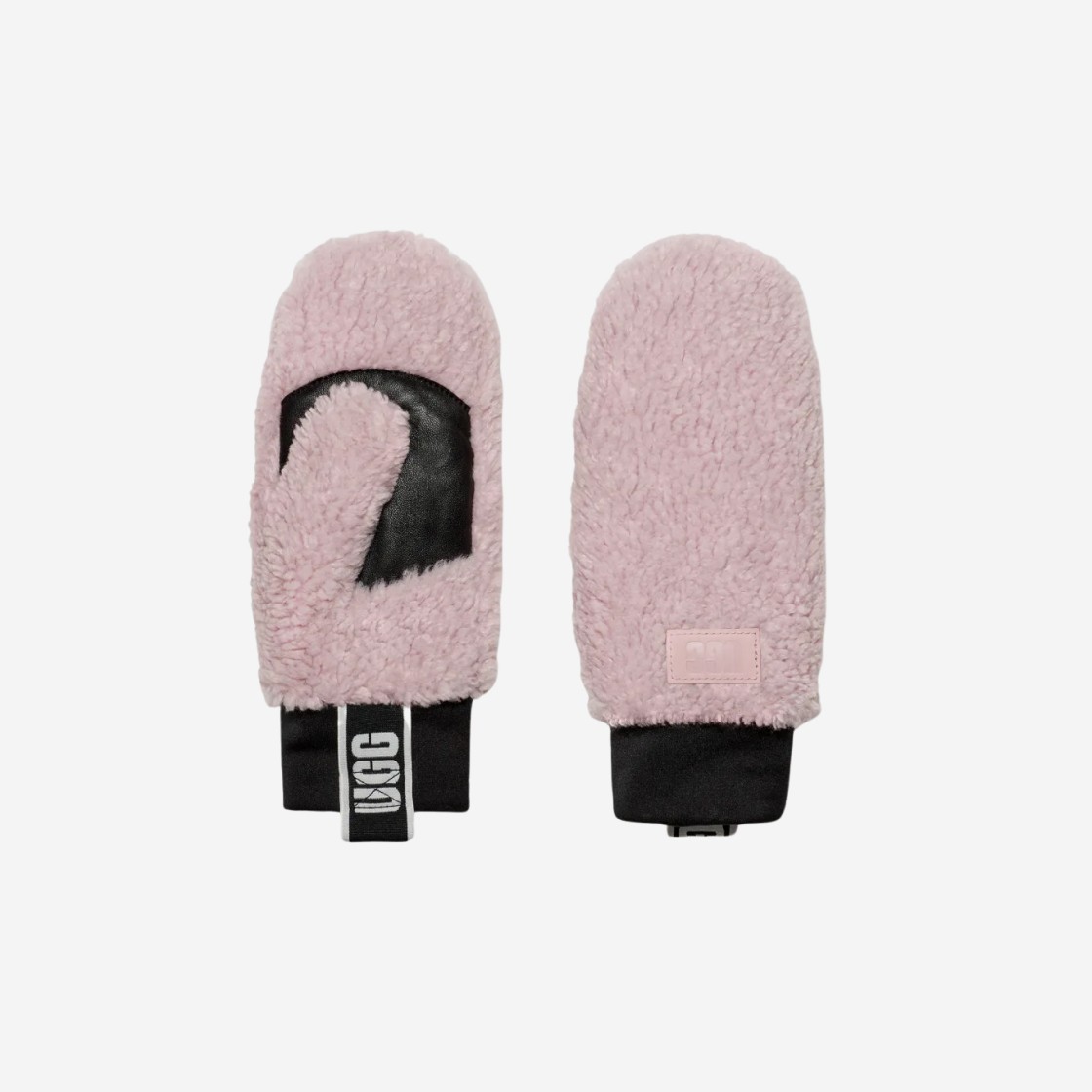 (W) UGG Sherpa Mitten with Logo Tape Mauve 상세 이미지 2