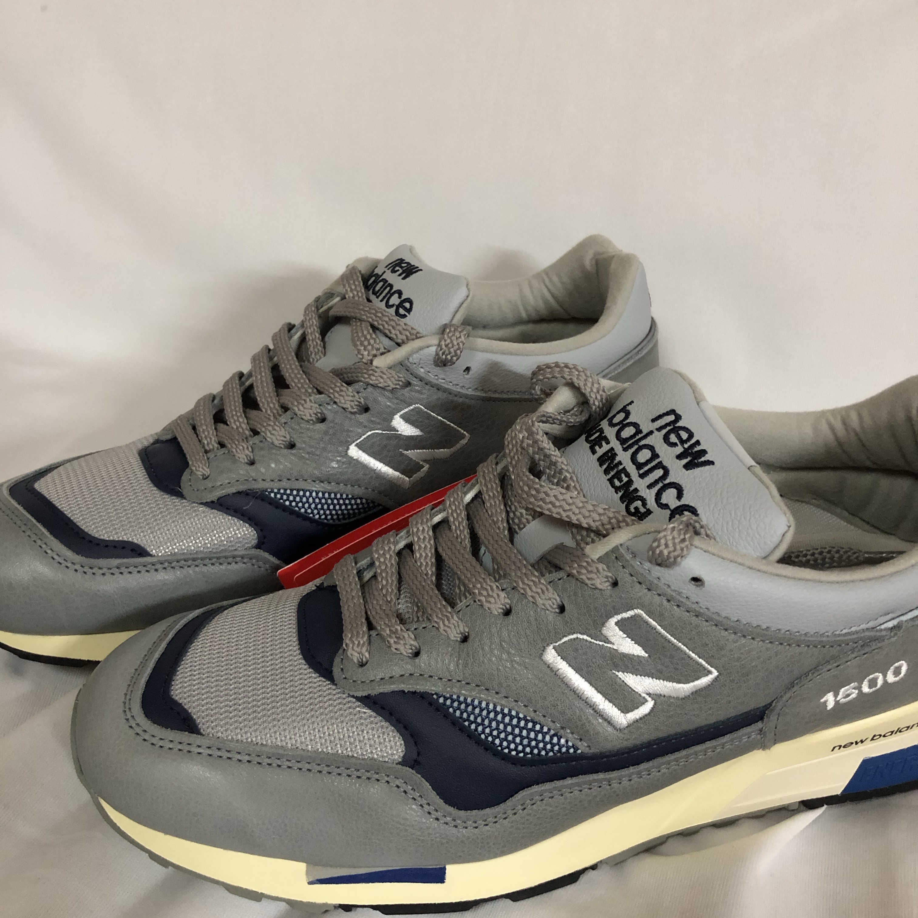 New Balance 1500 Made in UK 40th Anniversary Grey Blue 착용 스타일 - 2