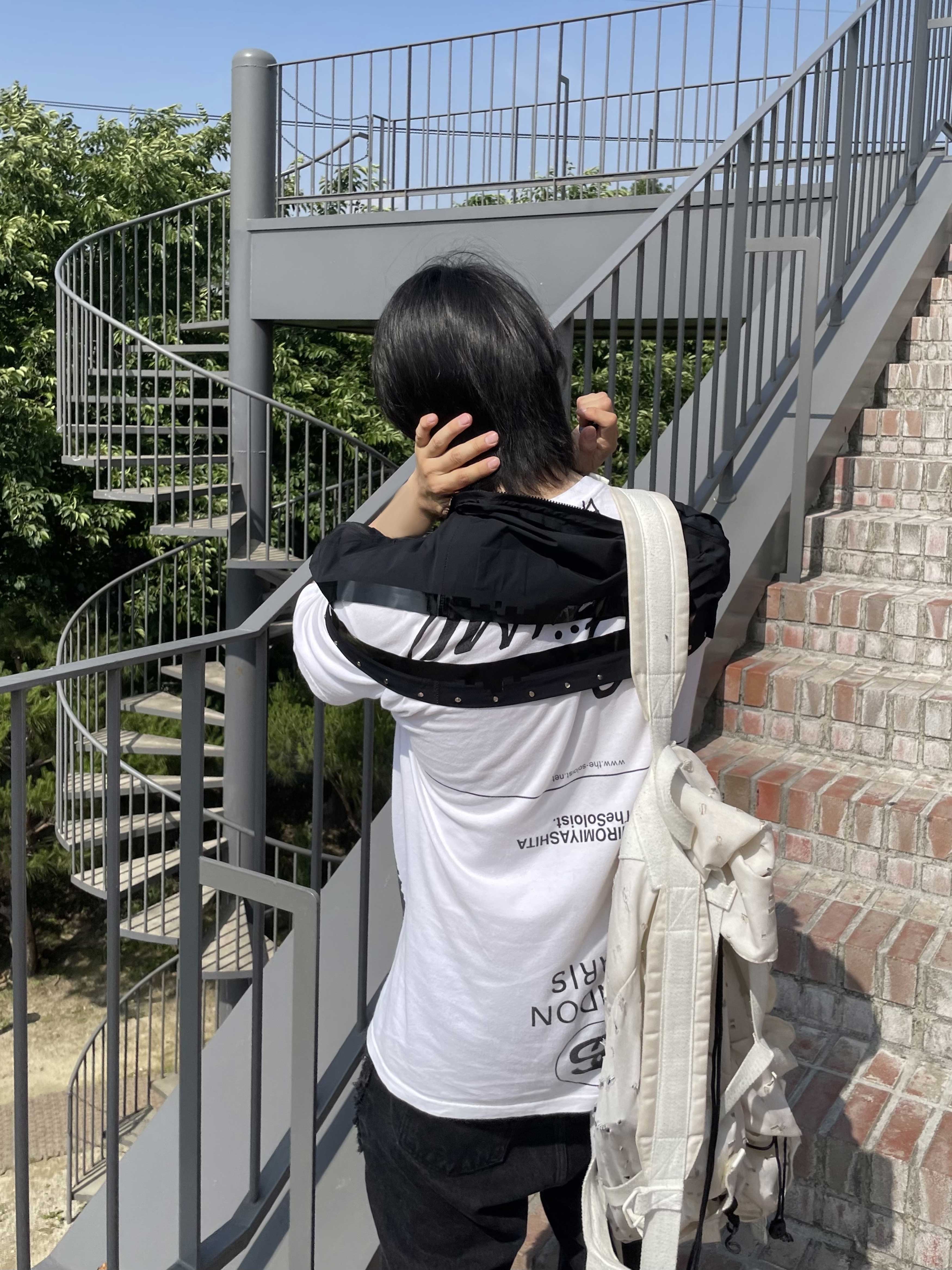 Stussy x Takahiromiyashita The Soloist 40 WT T-Shirt 착용 스타일 - 3