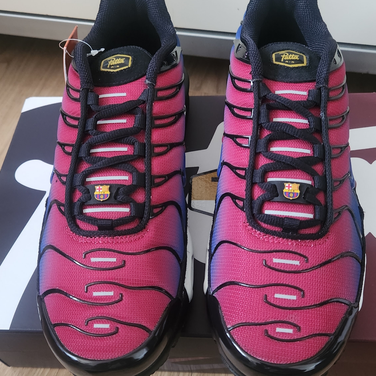 Nike x Patta x FC Barcelona Air Max Plus Culers del Món 착용 스타일 - 1