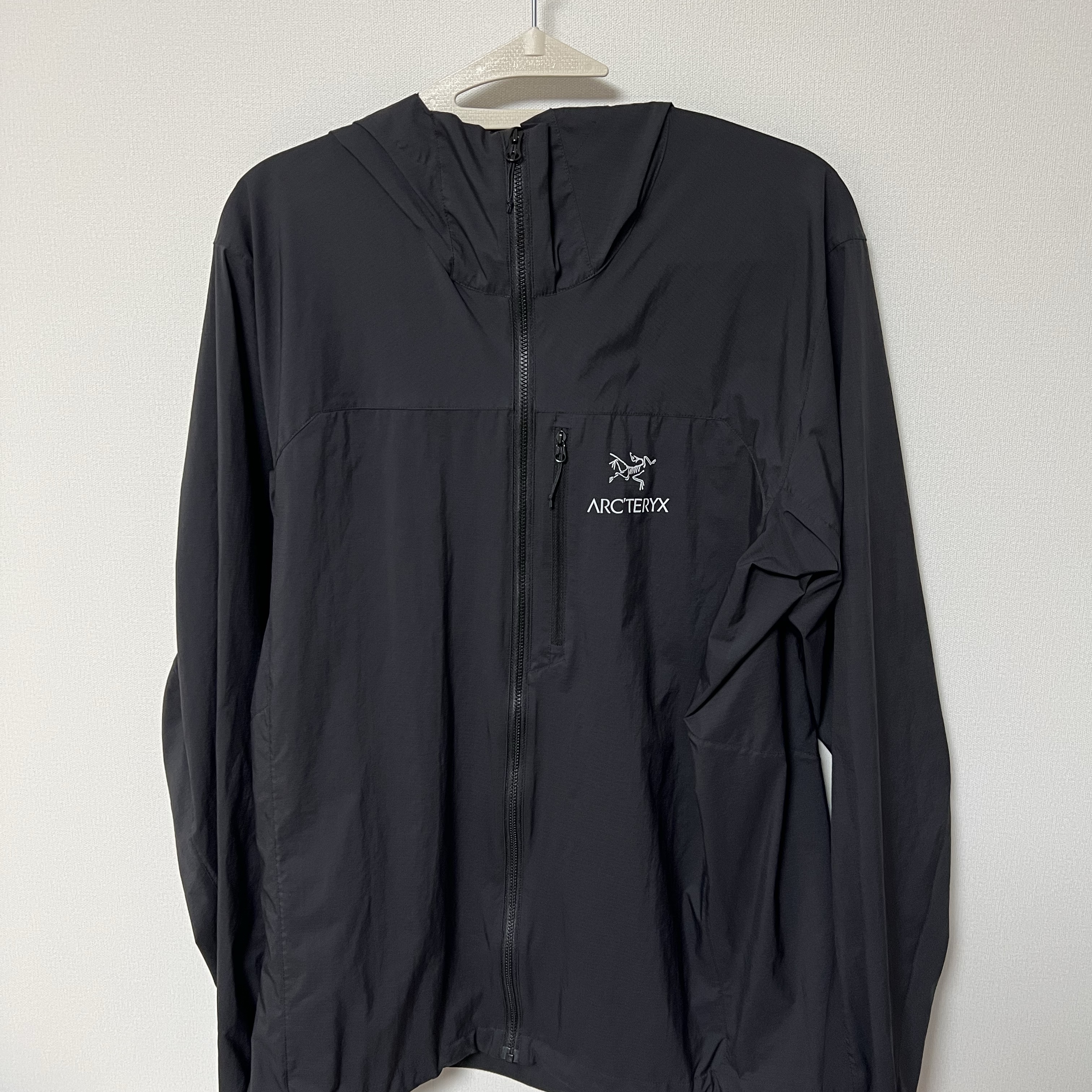 Arc'teryx Squamish Hoody Black 착용 스타일