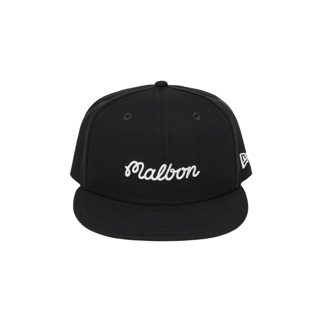 Malbon Golf x New Era 9FIFTY Sript Cap Black 상세 이미지 1