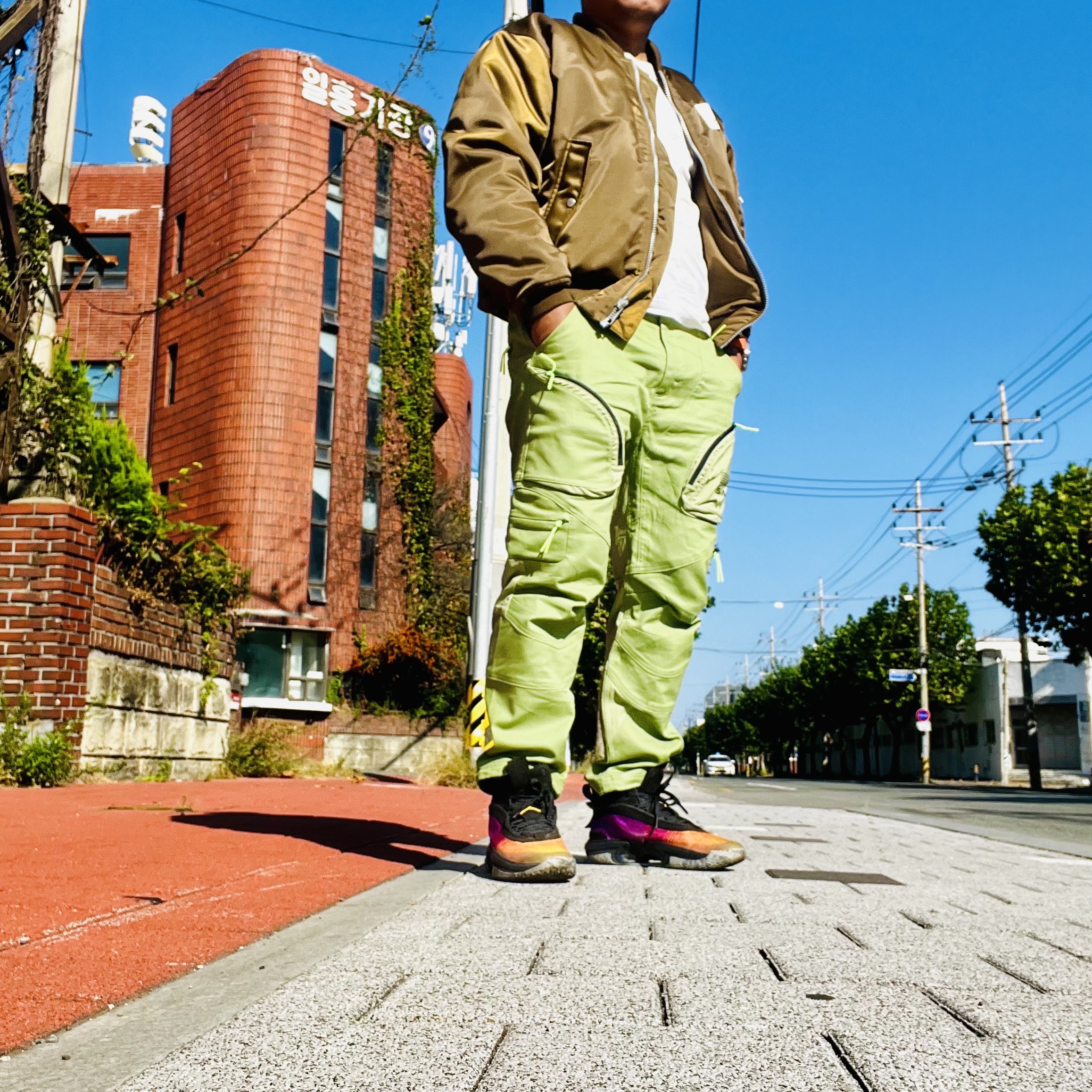 Nike ISPA Pants 2.0 Alligator - Asia 착용 스타일