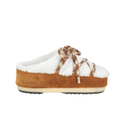 (W) Moon Boot Icon Brown Mule Brown Whisky Off White
