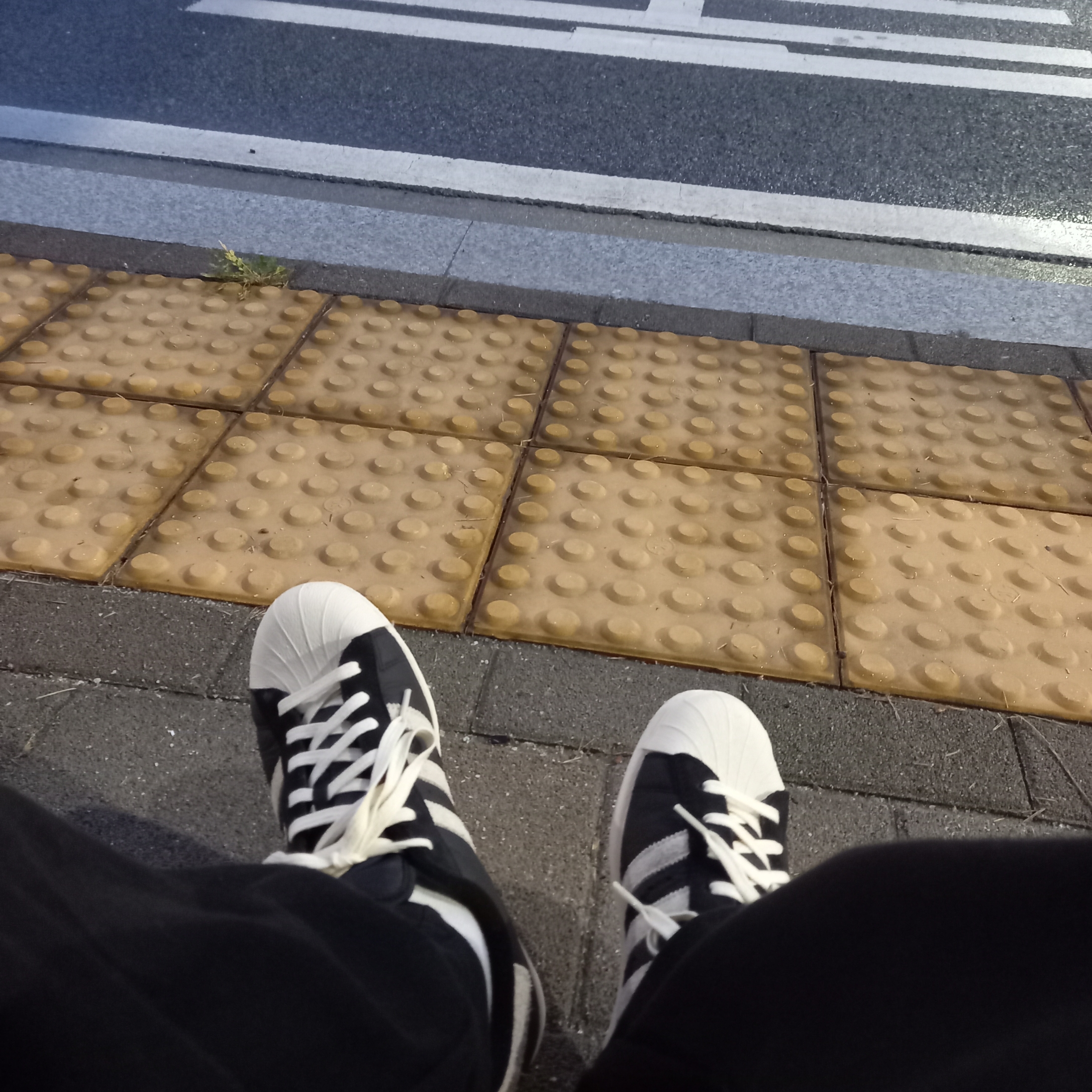 Adidas Superstar 82 Black White 착용 스타일