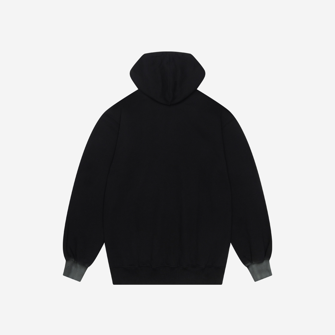 쿄 에어브러쉬 컷아웃 루프 후디 블랙(Kyo Airbrush Cutout Loop Hoody Black) - 2