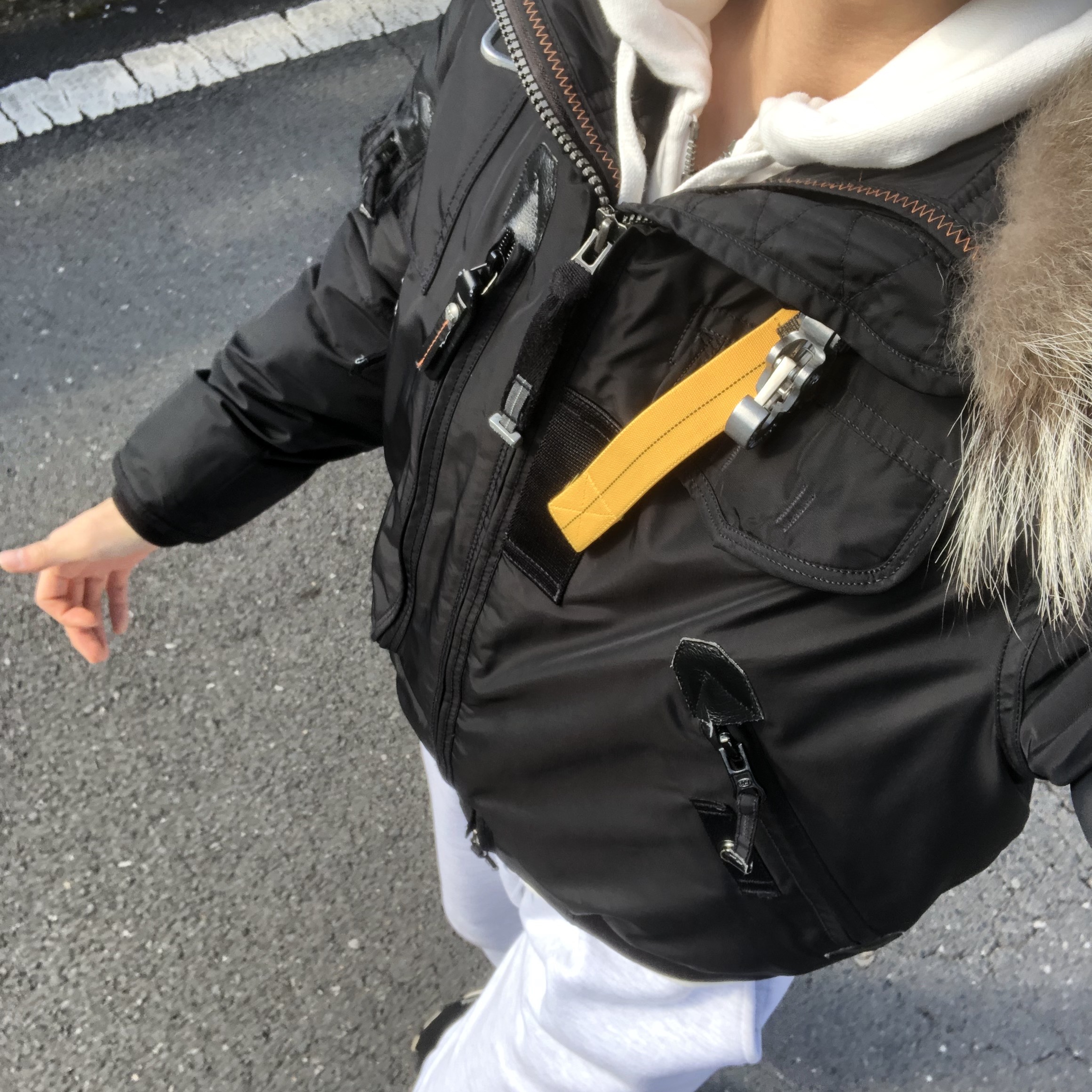 Parajumpers Gobi Masterpiece Jacket Black - 21FW, Balenciaga Speed Trainer Black White 2021/2022 착용 스타일