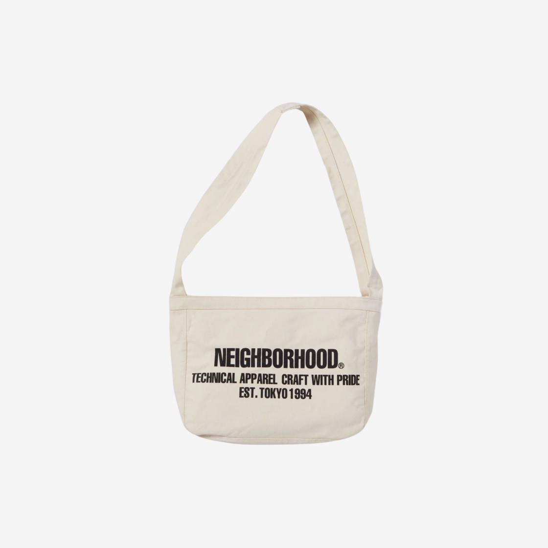 Neighborhood Newspaper Bag Natural 상세 이미지 1