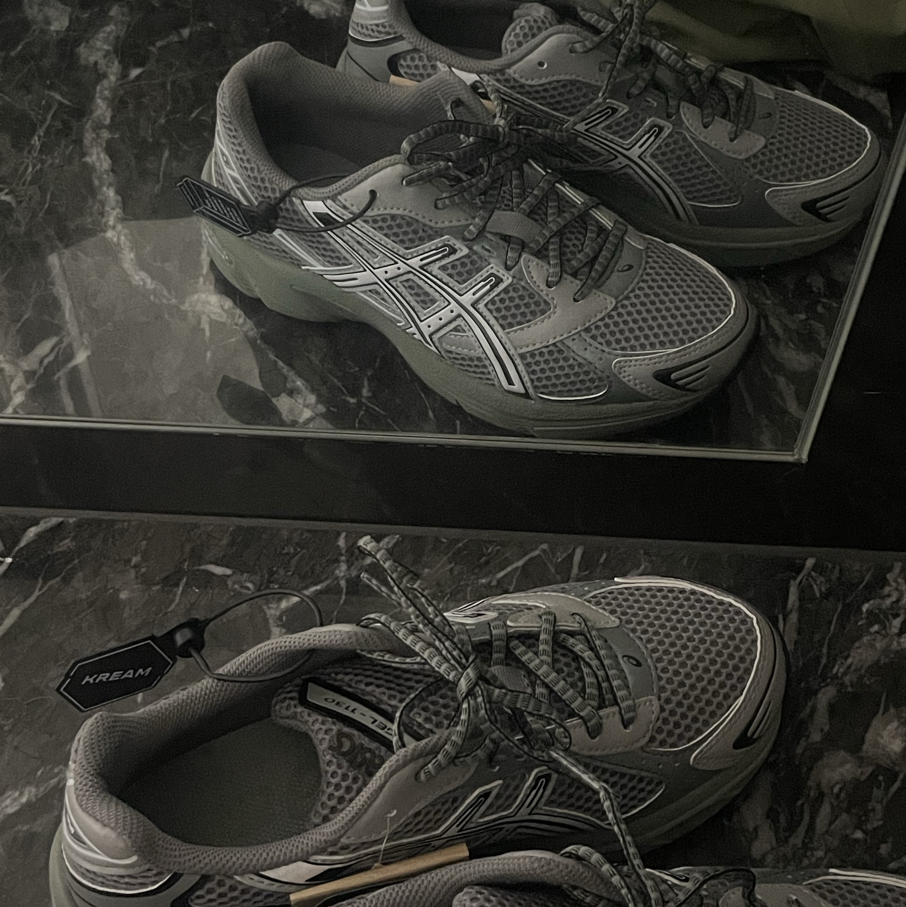 Asics Gel-1130 Wild Dove White - Folder Exclusive 착용 스타일 - 1