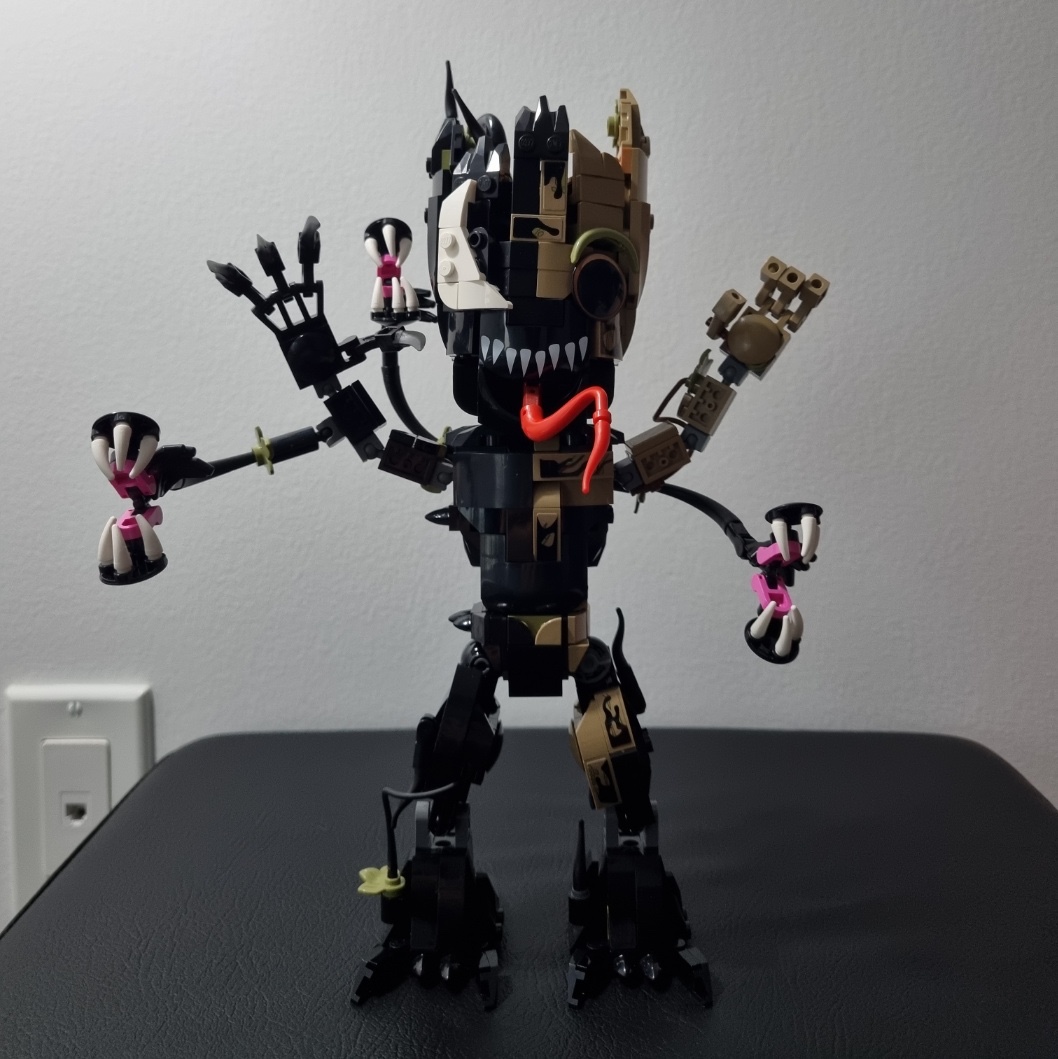 Lego Venomized Groot 착용 스타일