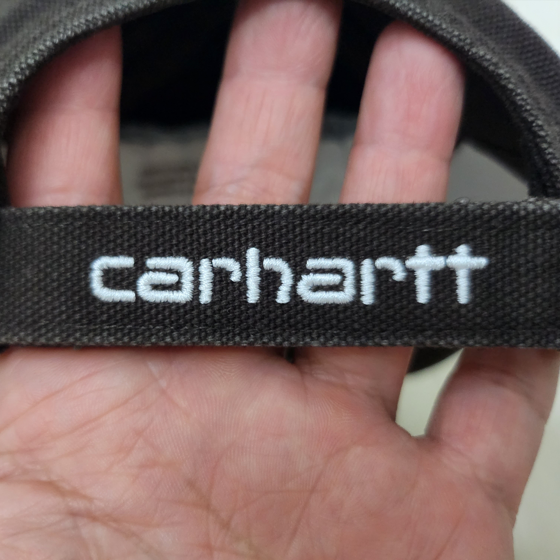 Carhartt WIP x IAB Studio Canvas 6-Panel Cap Tobacco 착용 스타일 - 3