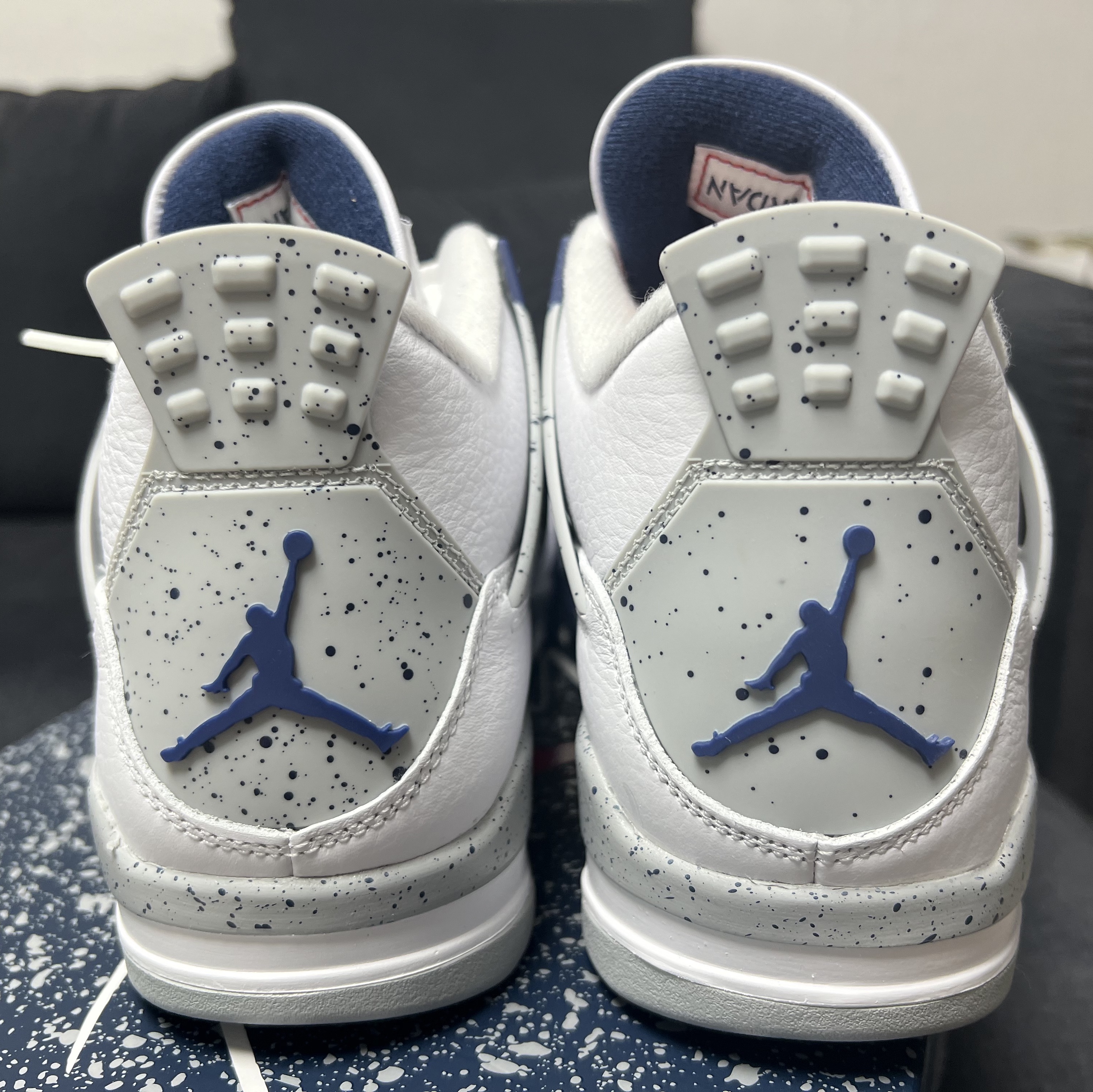 Jordan 4 Retro Midnight Navy 착용 스타일 - 2
