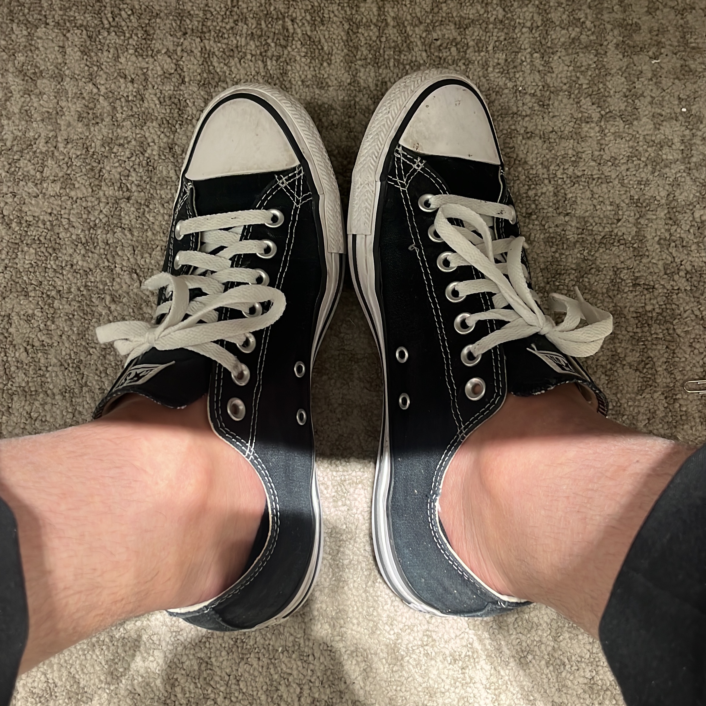 Converse Chuck 70 Ox Black - Standard 착용 스타일